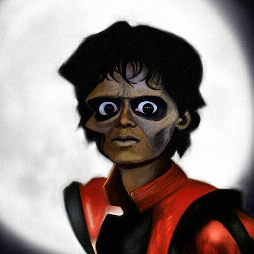 Artstation Caricature Michael Jackson Pietro Marino