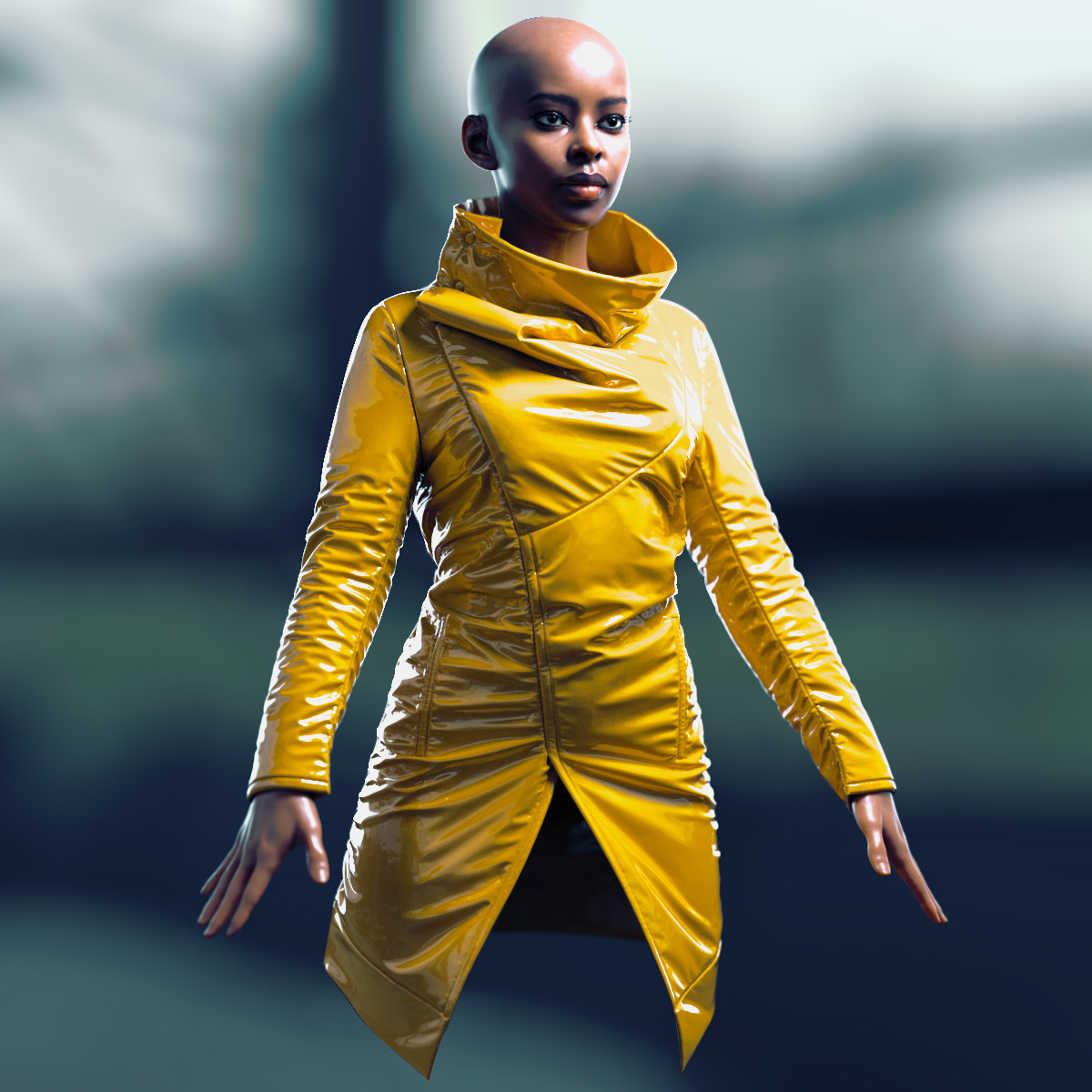ArtStation - yellow coat
