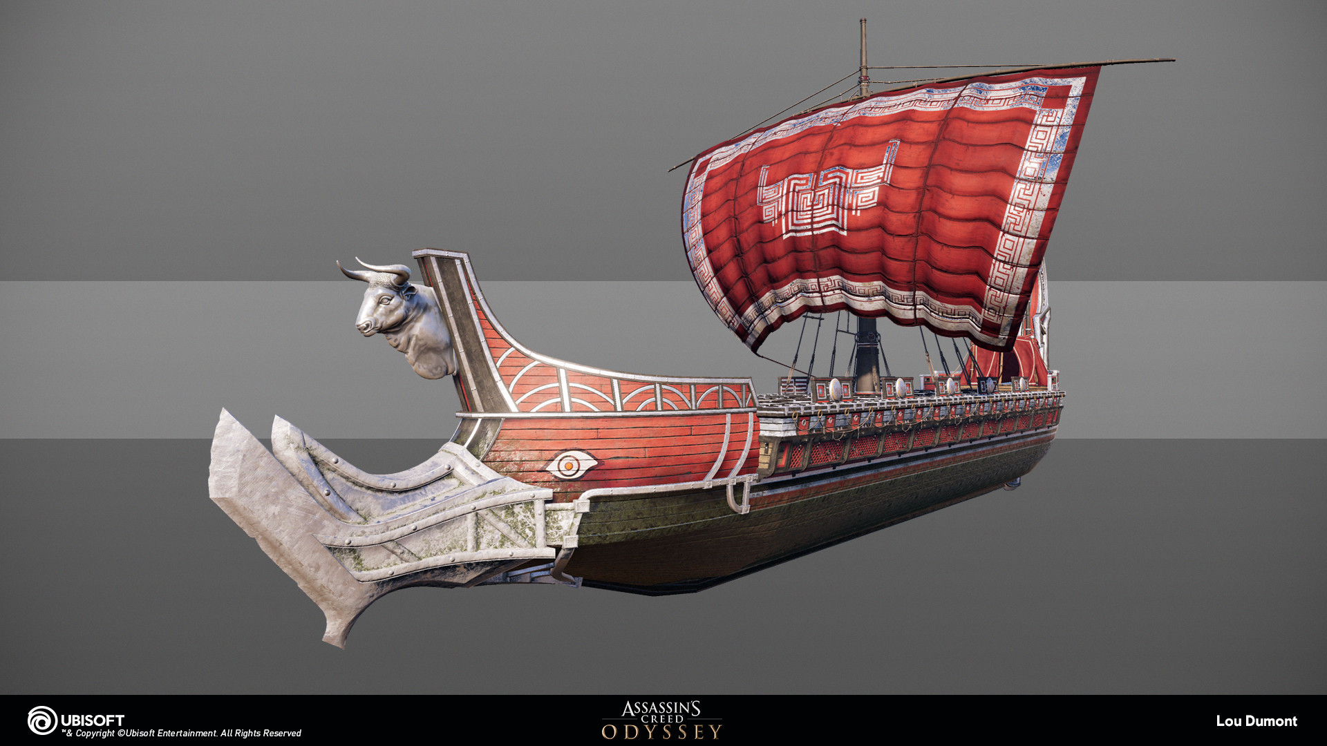 Lou Dumont Mercenary Ship Assassin's Creed Odyssey