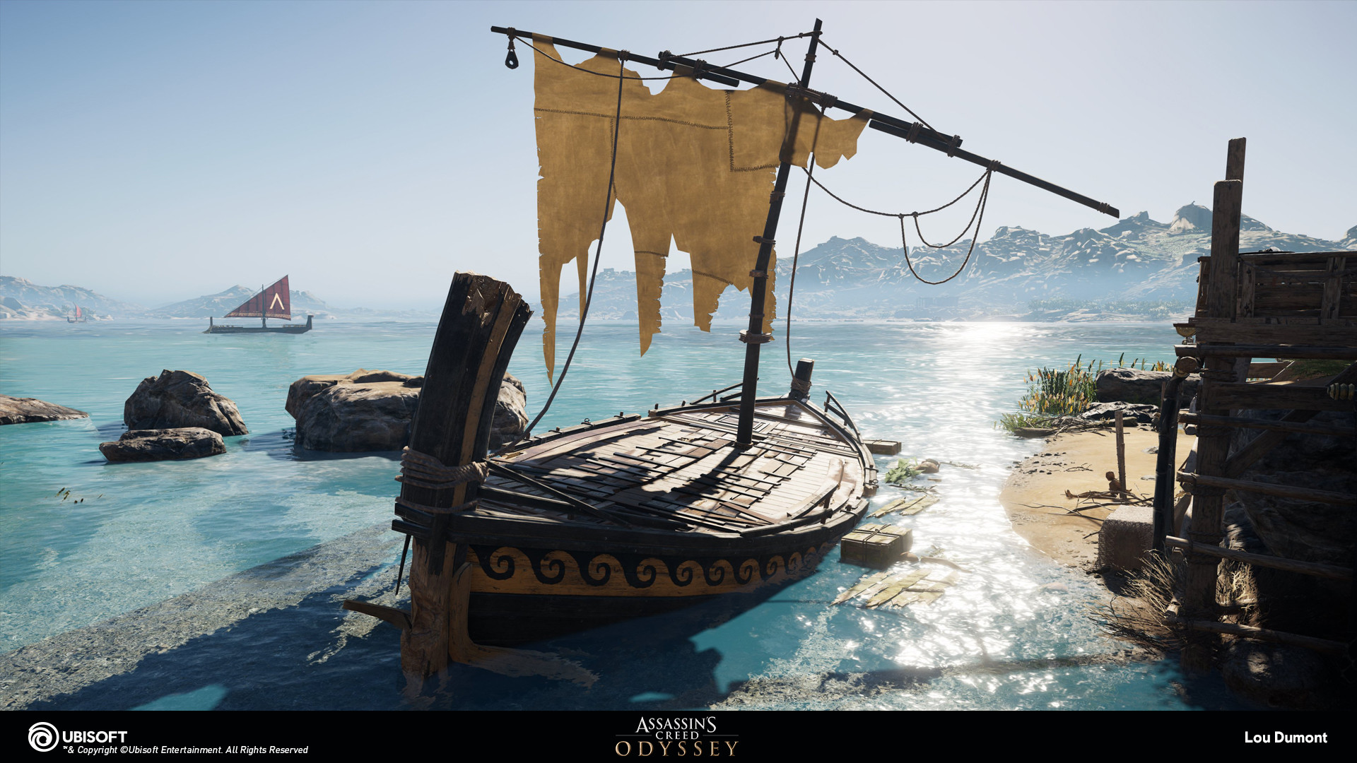 Lou Dumont - Merchant and Mercenary Ship - Assassin's Creed Odyssey