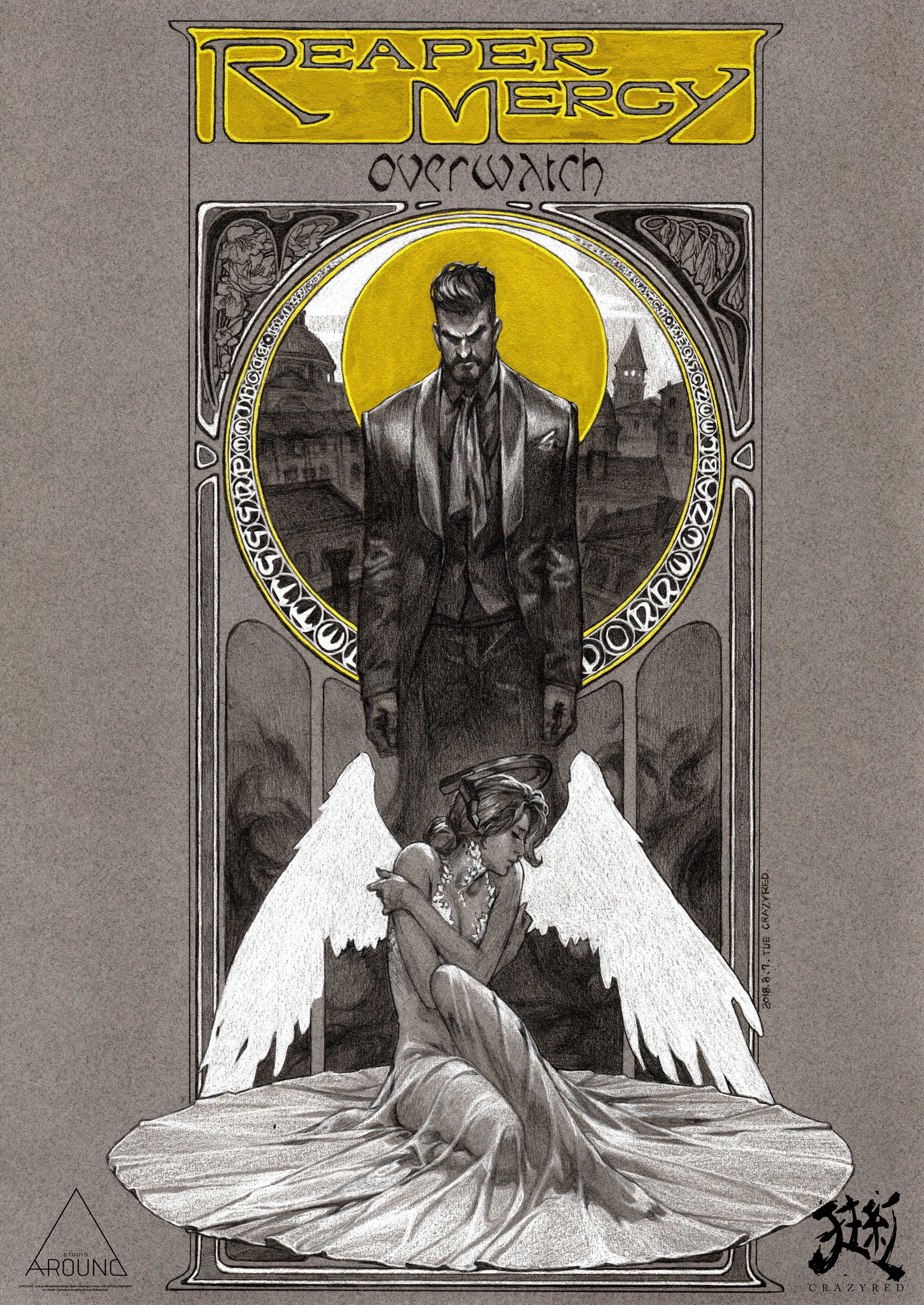 ArtStation - REAPER & MERCY