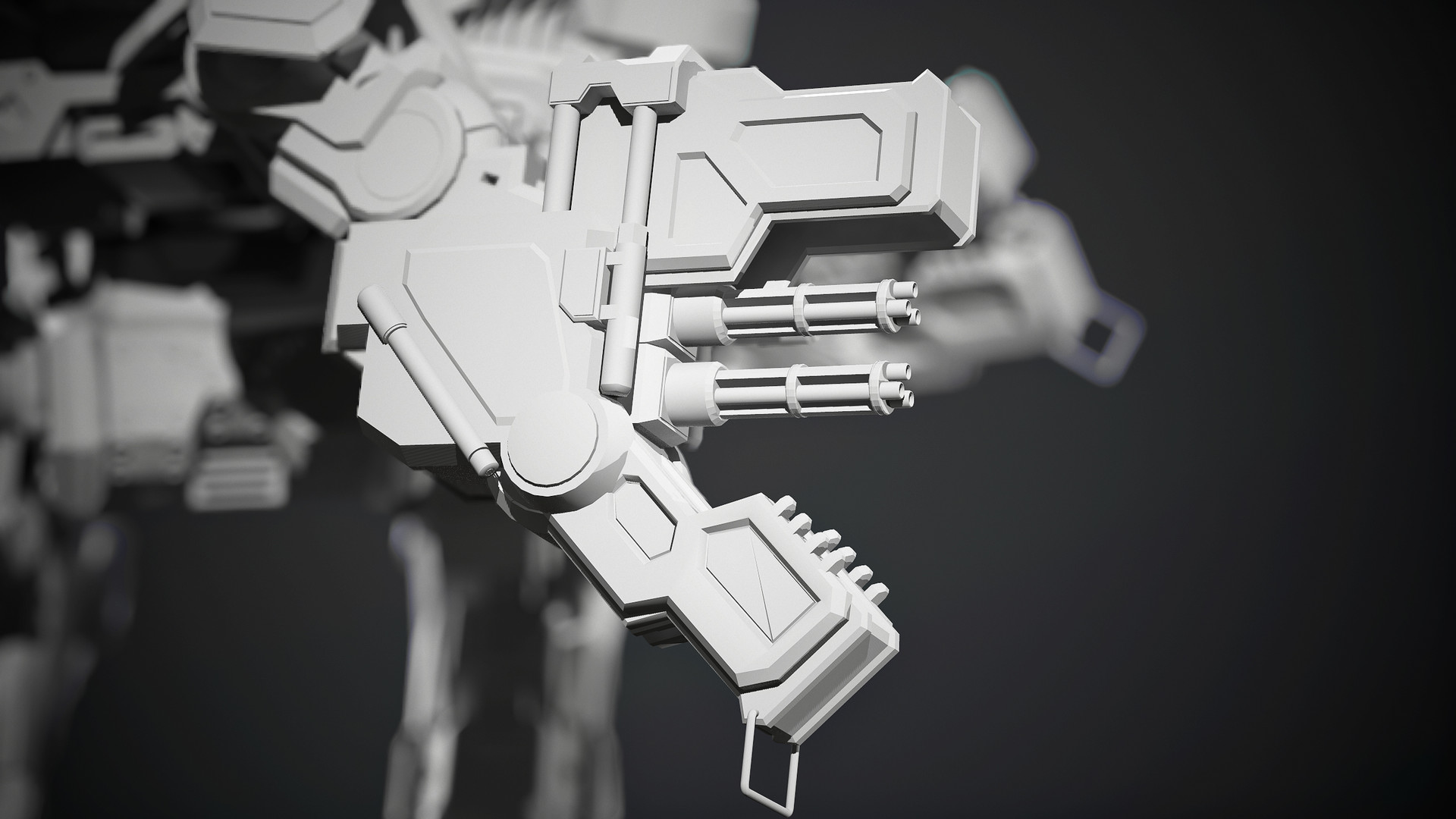 Dennis Halim - KGC - 0000 King Crab 3D Model from Battletech