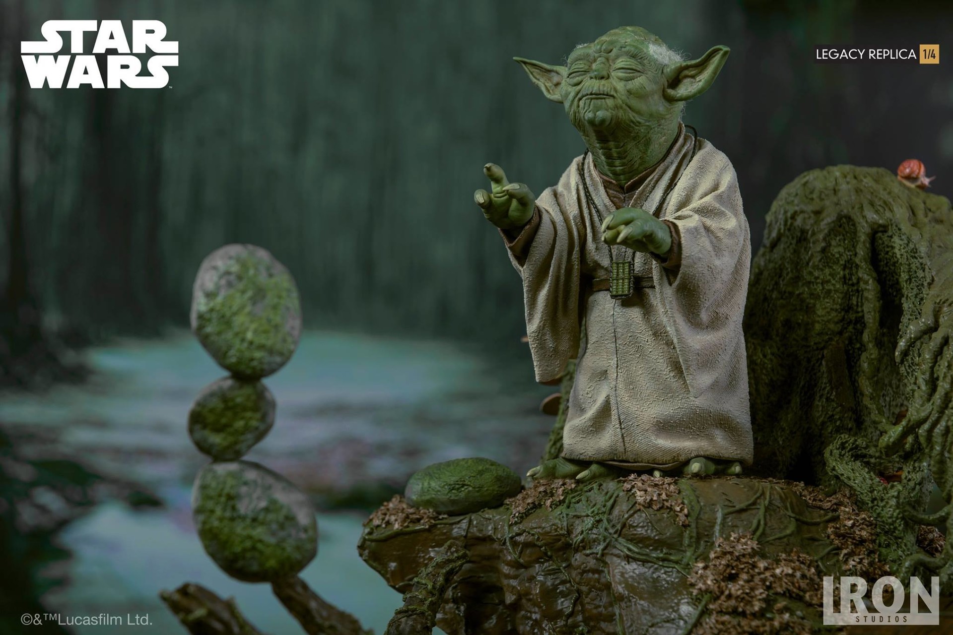 Artstation Yoda Legacy Replica 1 4 Star Wars Victor