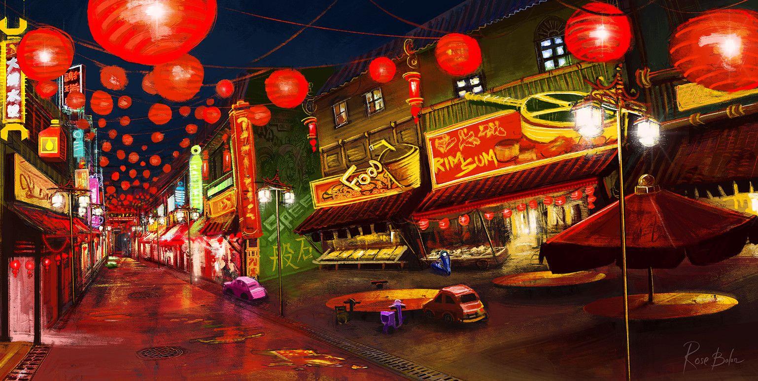 Rose Balan China street