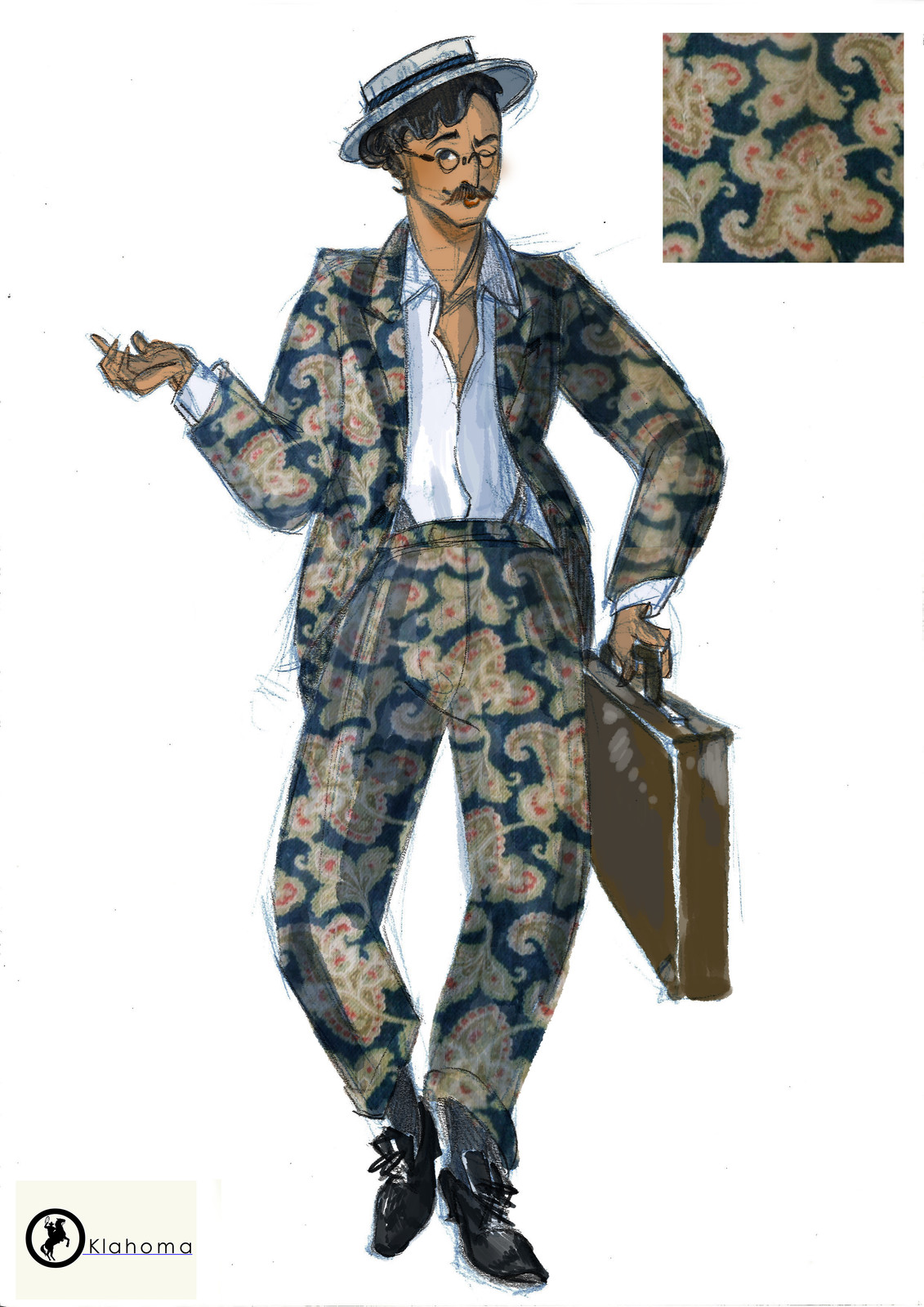 costume design: Oklahoma!