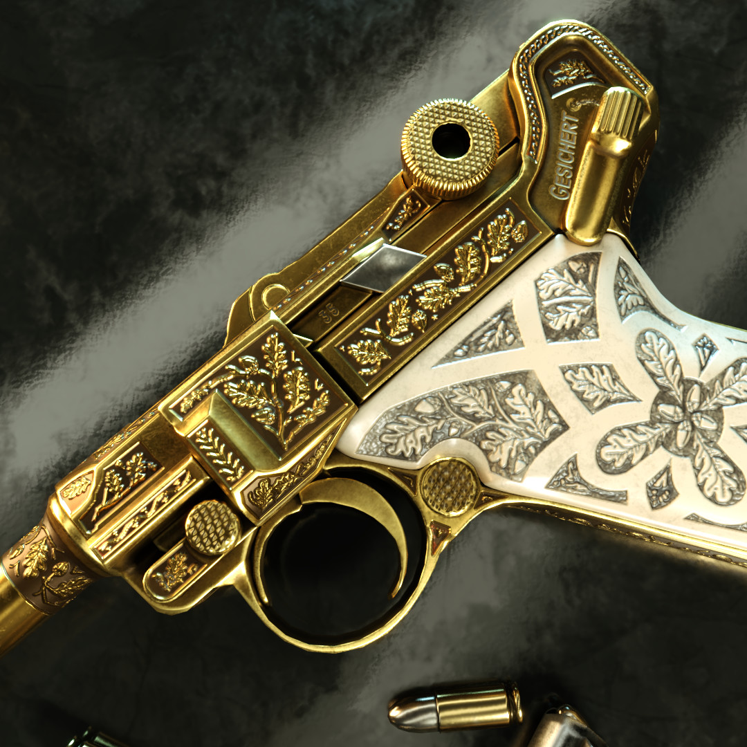 Золотой люгер валюта. Luger золотой. Люгер Петергоф. Золотой Люгер мм2. Наградной Люгер.