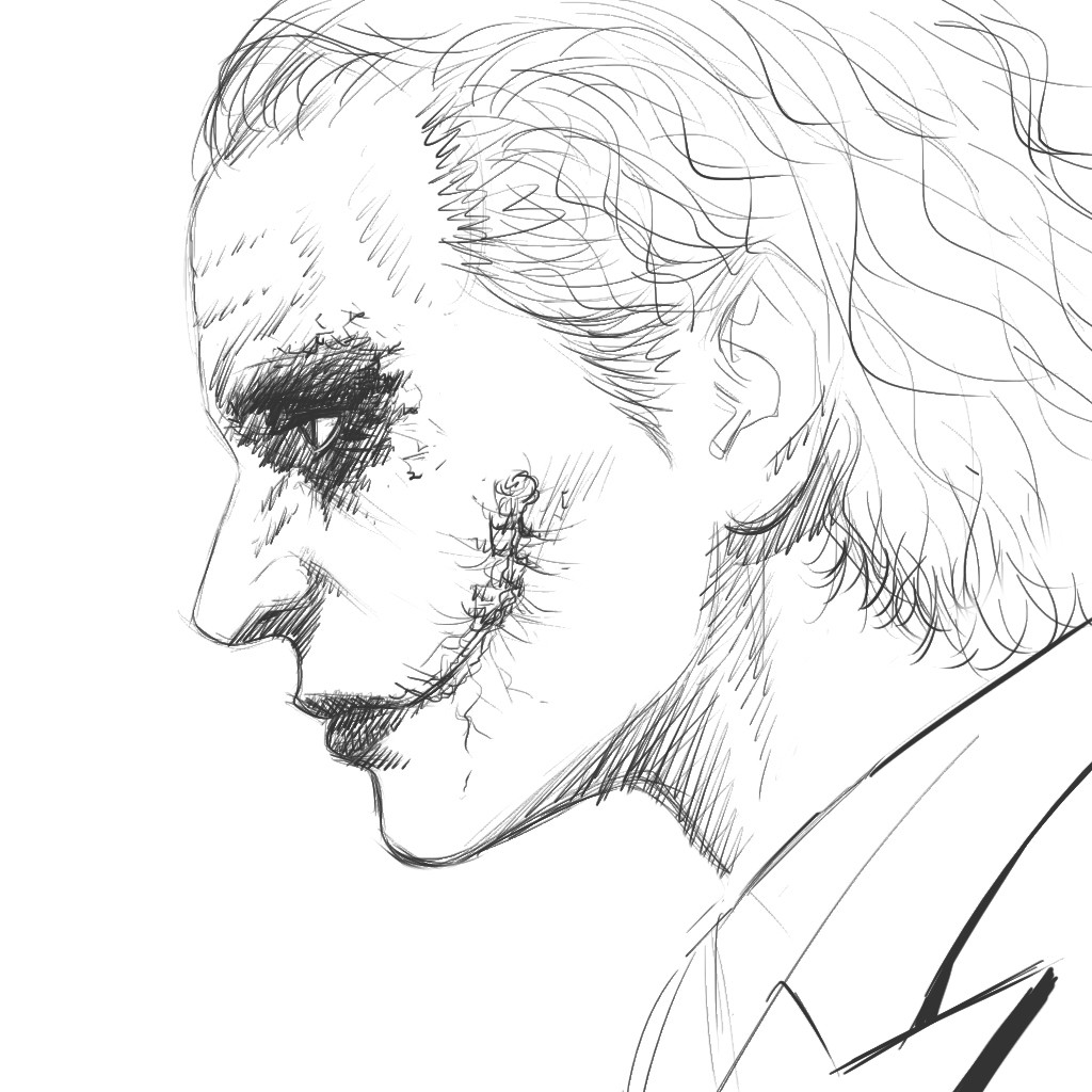 Artstation Joker Fan Art Yusuke Nemoto