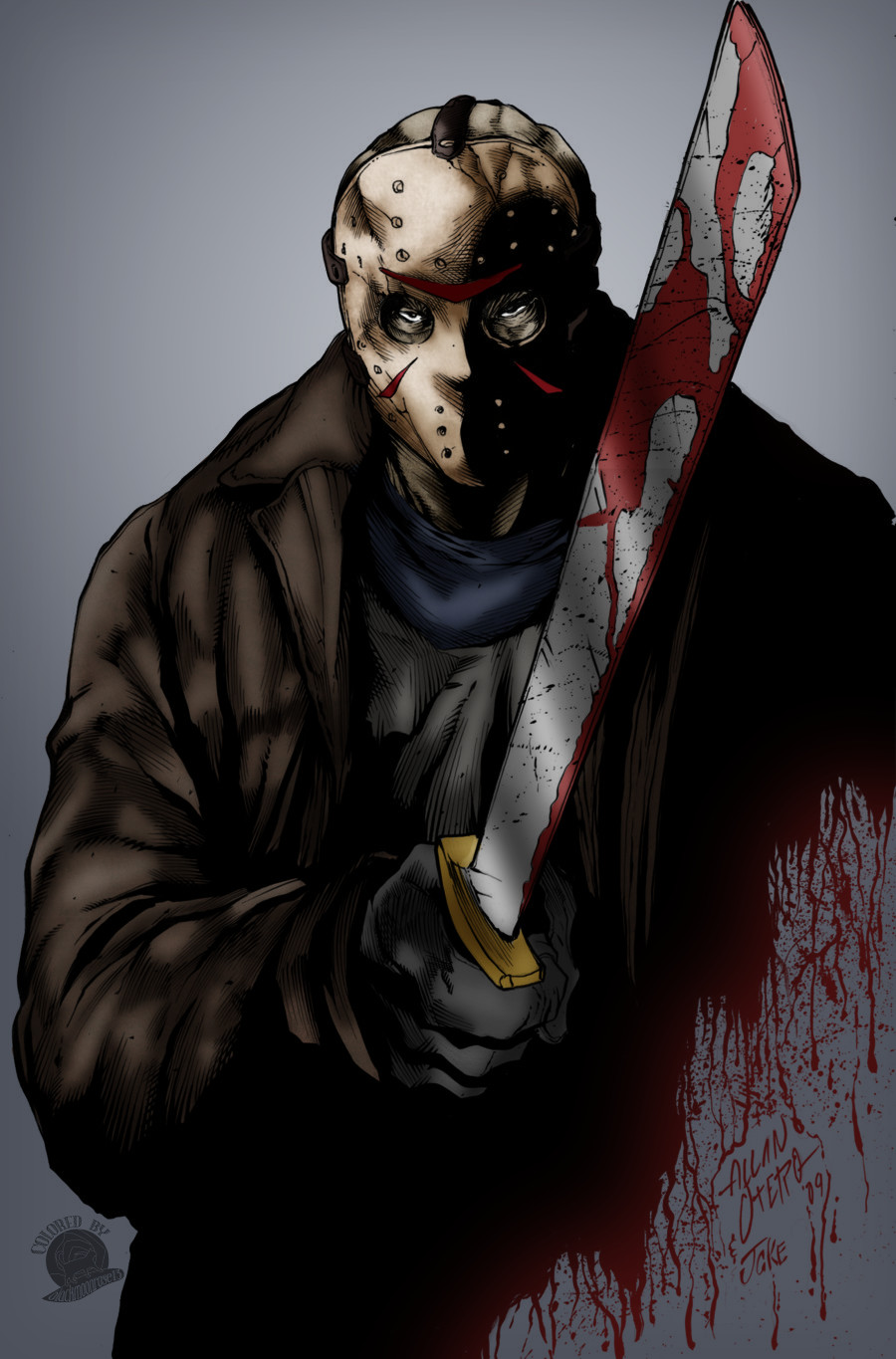 Artstation Jason Vorhees Cat Luniscia