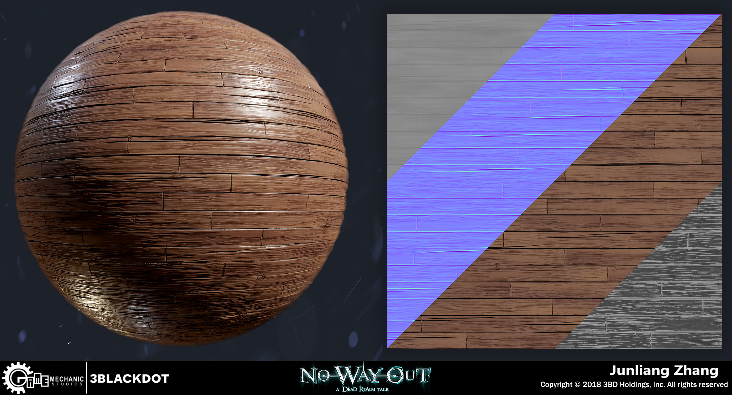 Junliang Zhang - No Way Out - A Dead Realm Tale - Materials - Wood ...