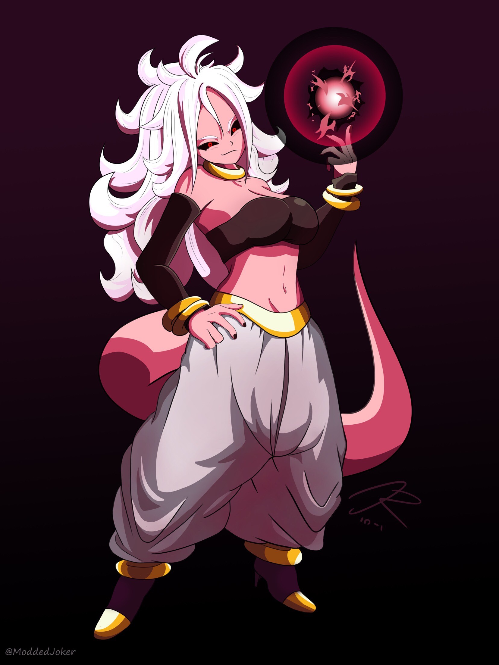 ArtStation Android 21 Concept Pose, Julio Ramos