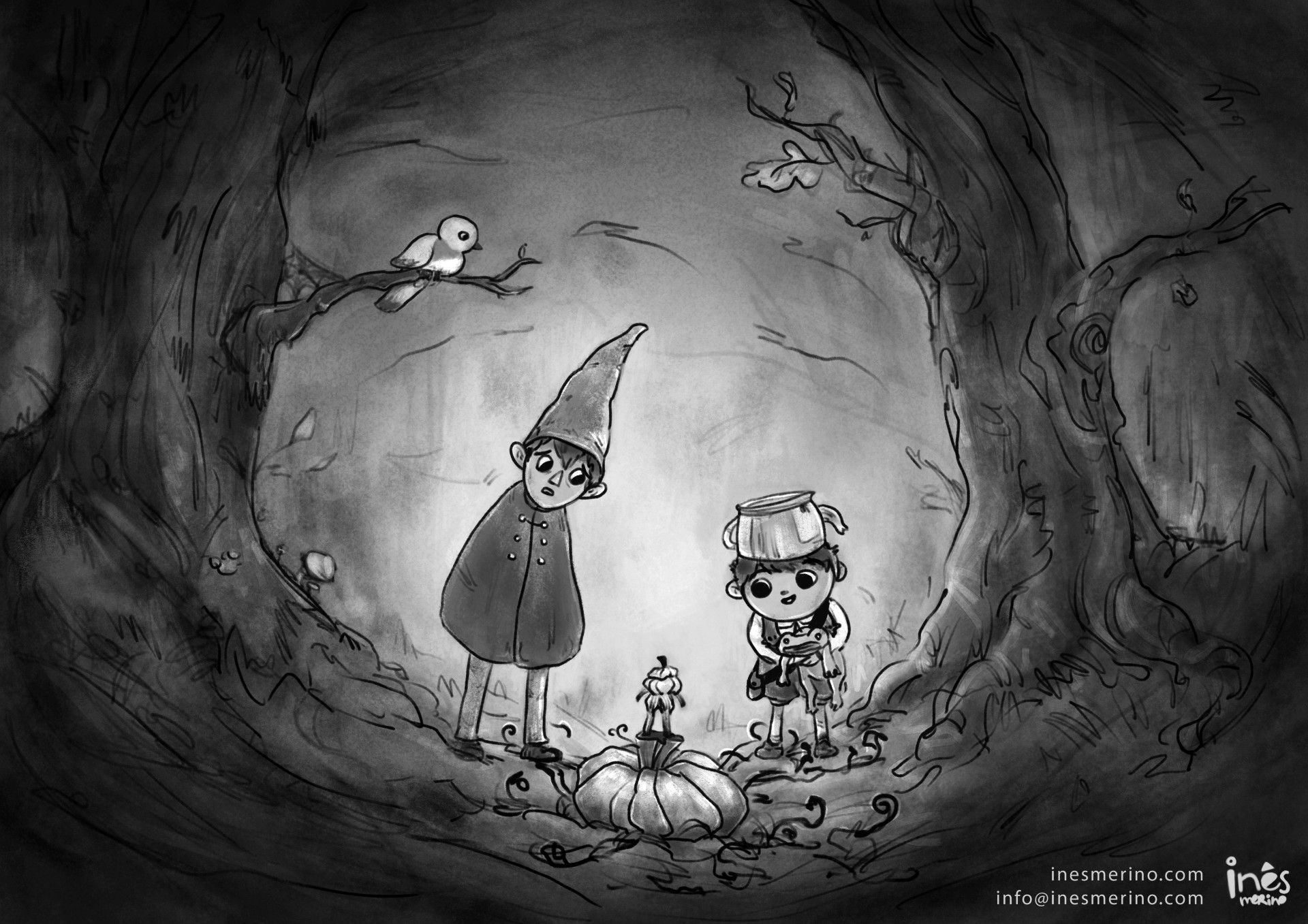Artstation Over The Garden Wall Ines Merino