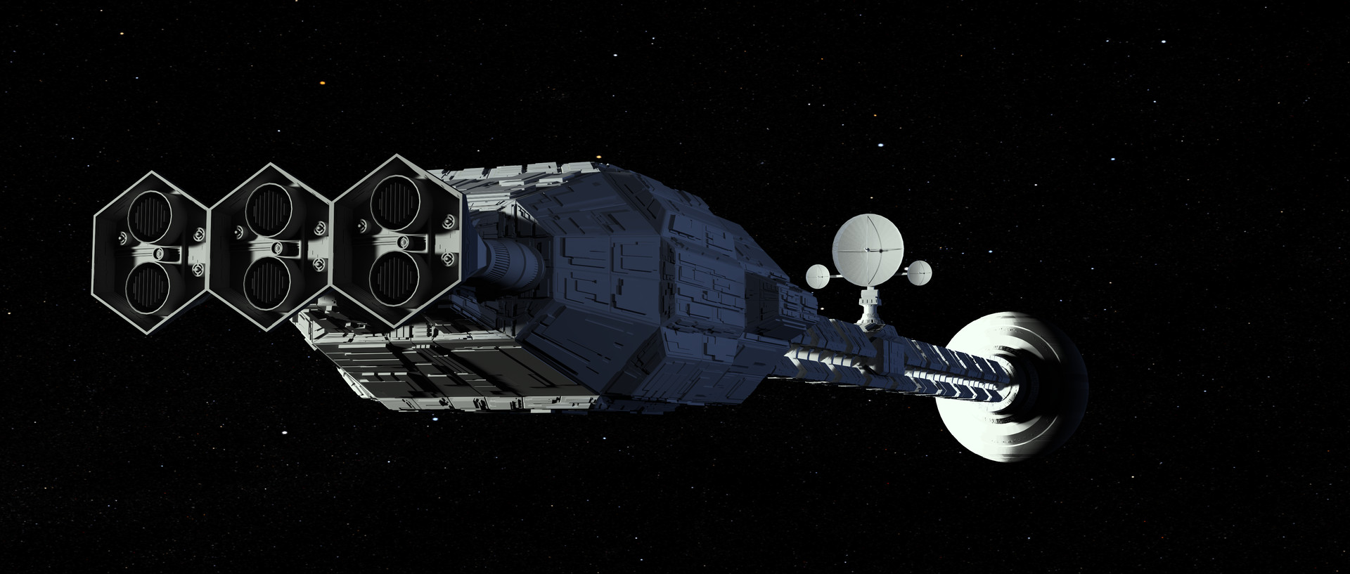 Milton Prestes Medeiros Discovery One (2001 A Space Odyssey)