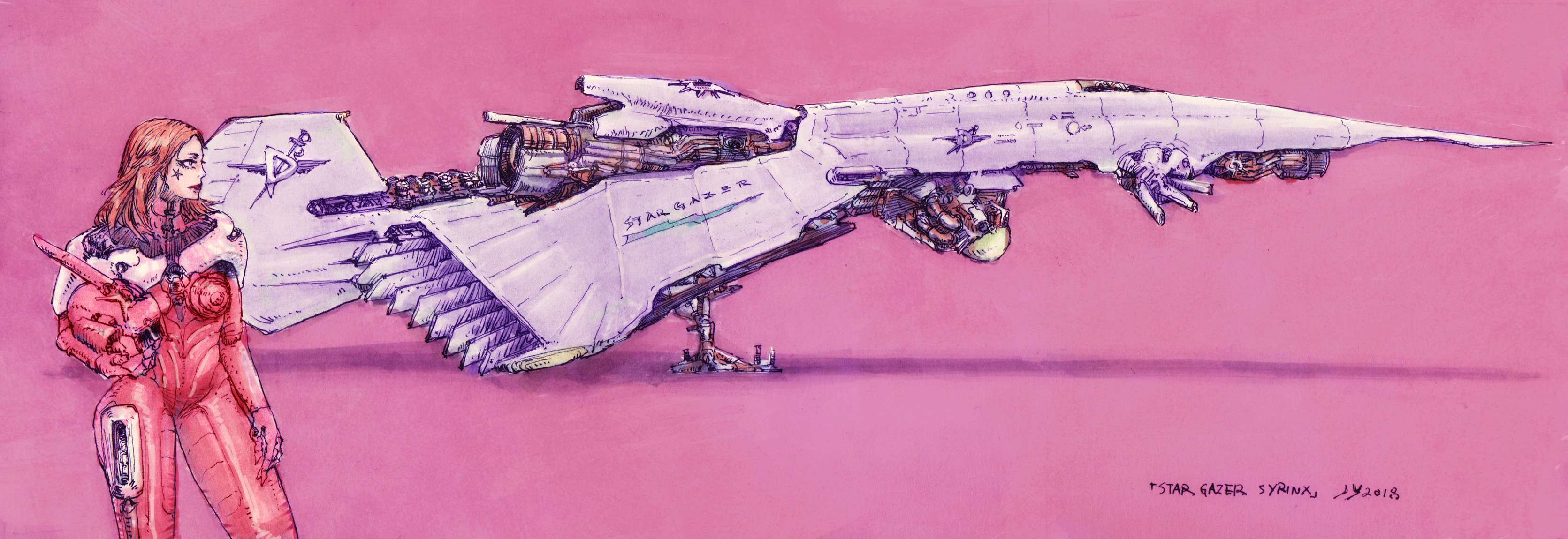 Stargazer Syrinx
(completed)