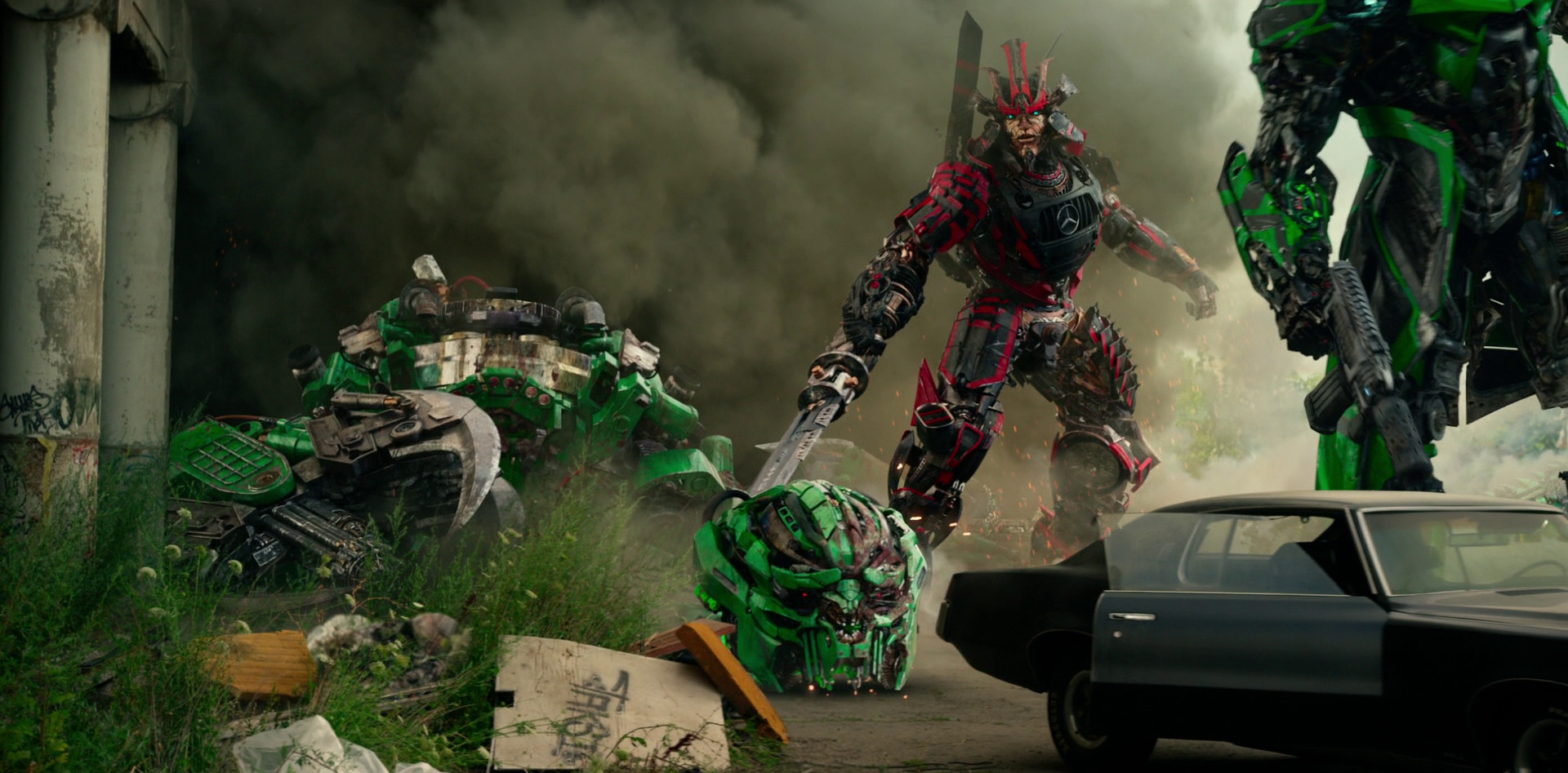 Tyler Scarlet Transformers The Last Knight Drift Texture Design