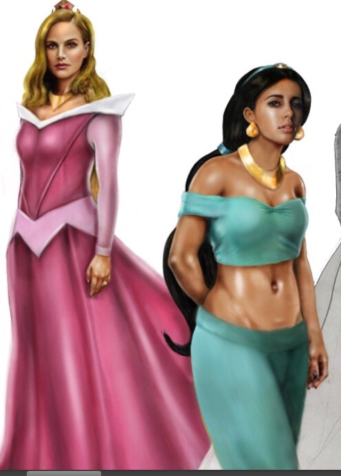 Artstation Disney Princesses Painting Update Michael Hardeman