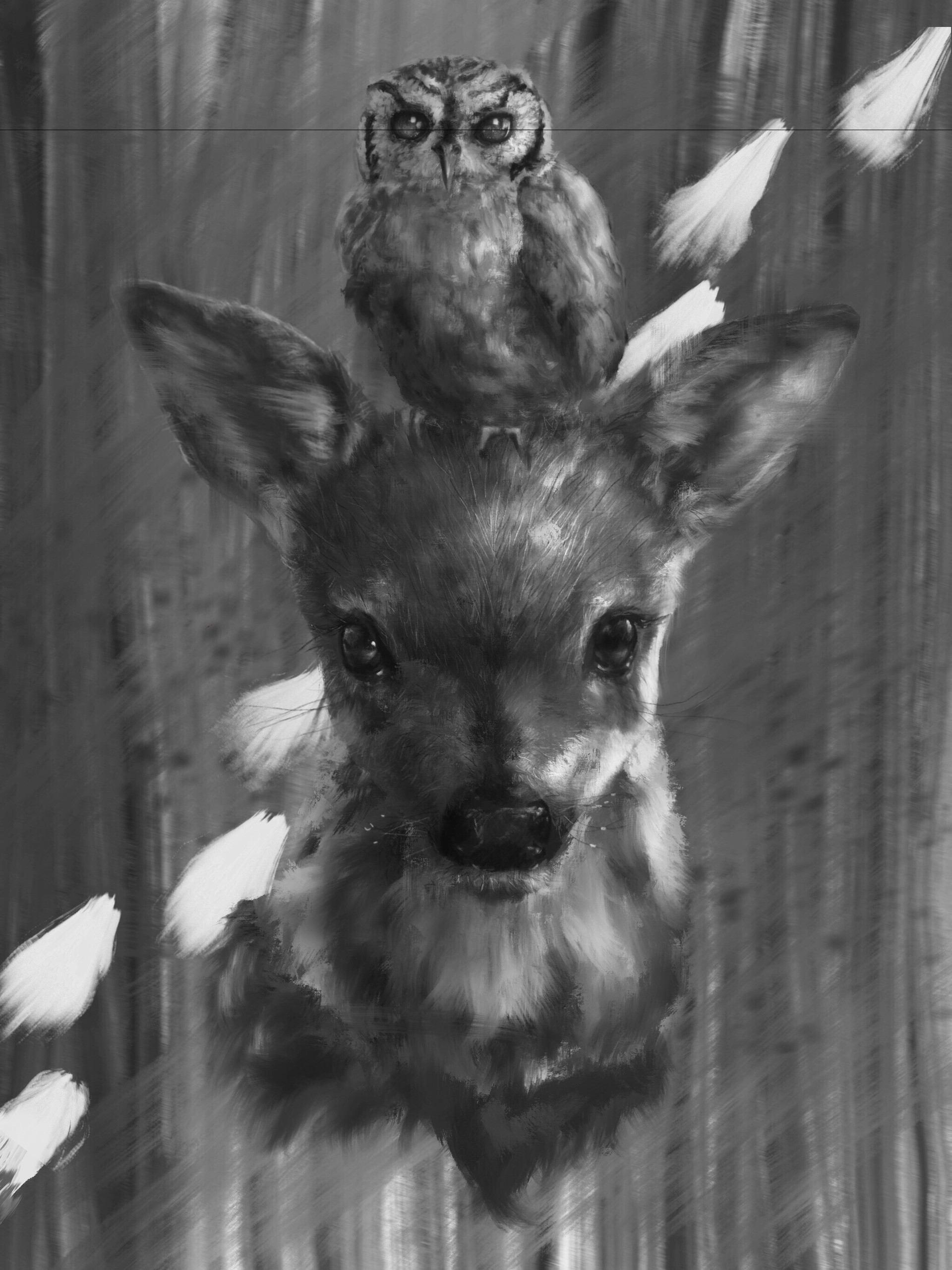 Owl deer hotsell