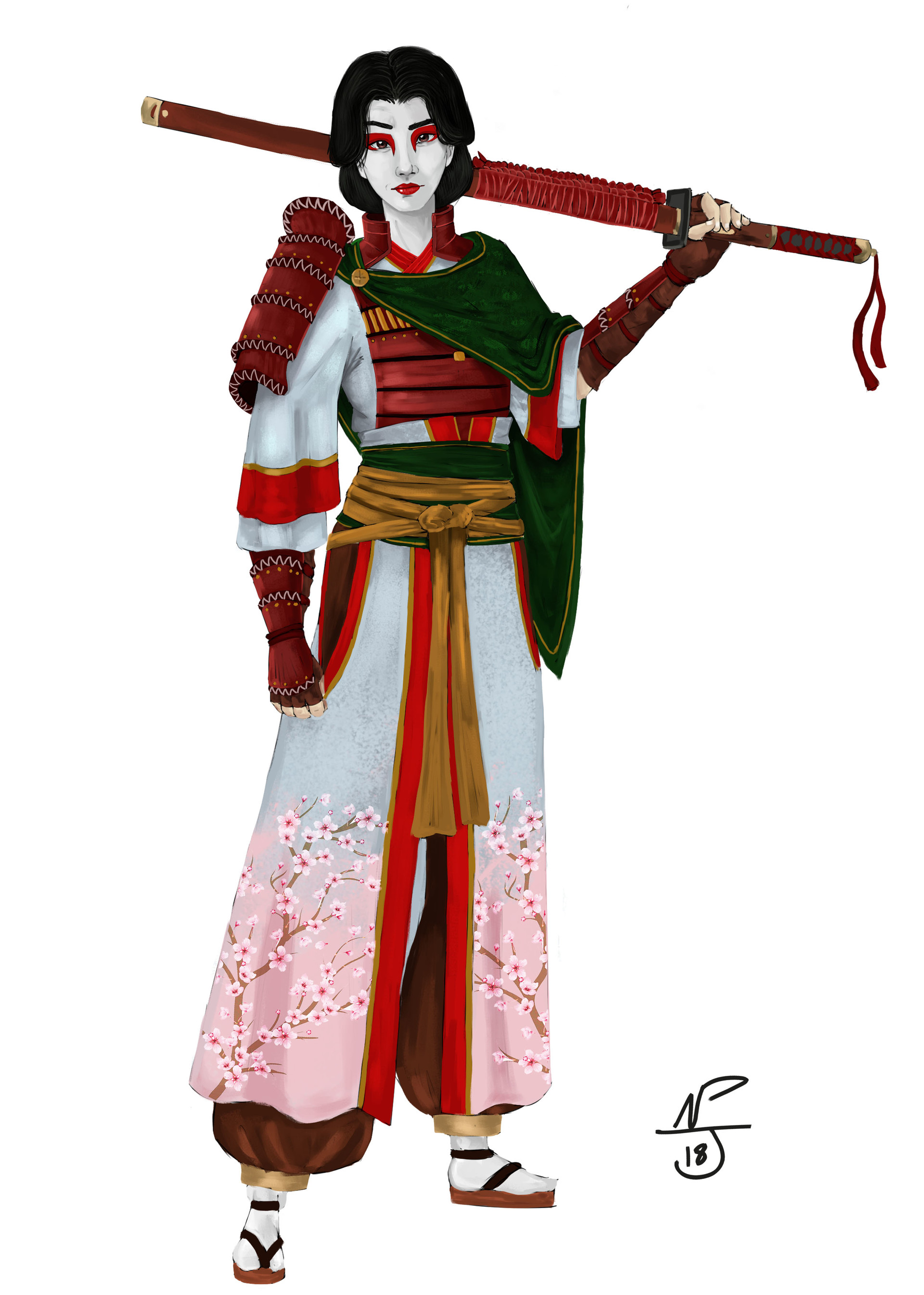 Female Samurai Wallpaper - WallpaperSafari