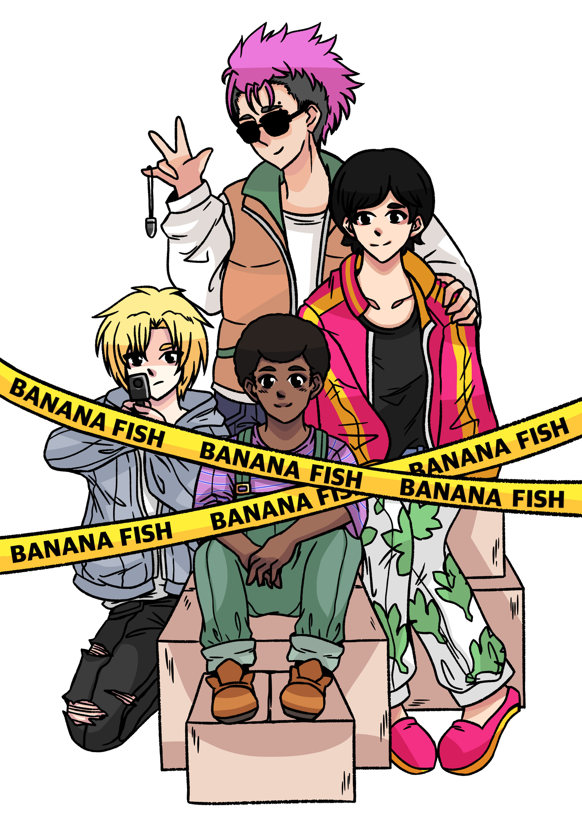 ArtStation - anime fan art banana fish