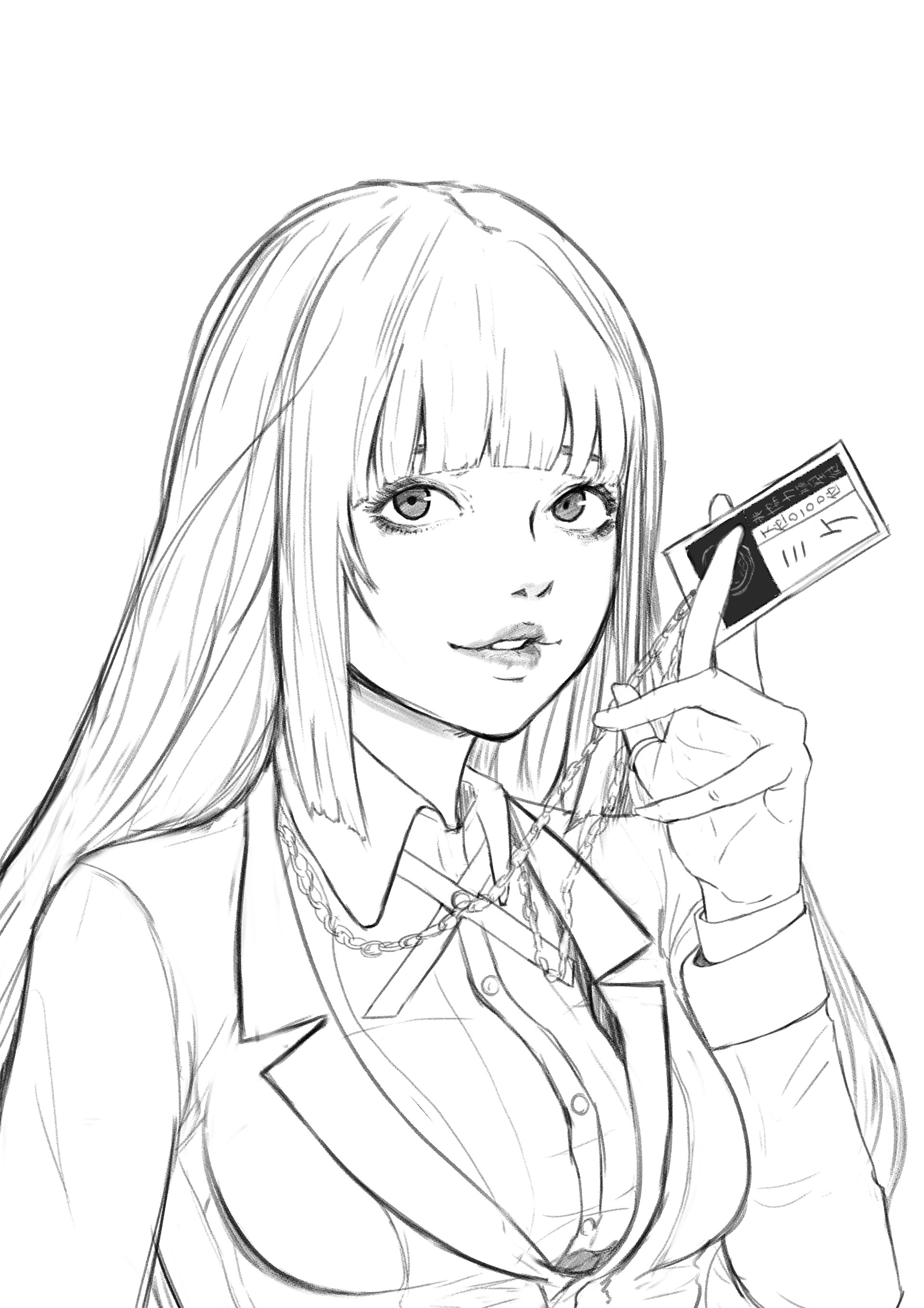 Featured image of post Yumeko Kakegurui Drawing I have recently watched this anime and it certainly caught my