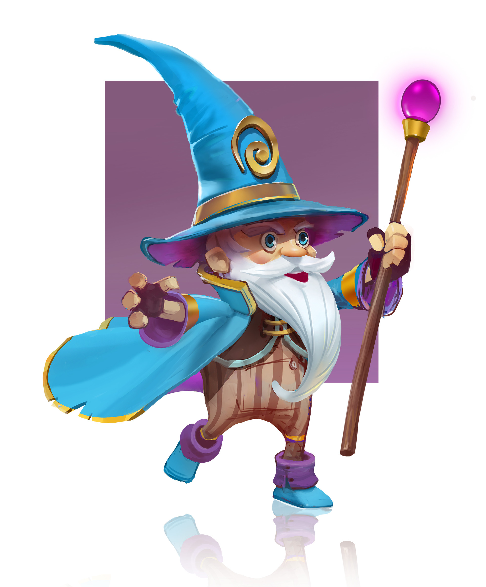ArtStation - 7 Dwarfs - Wizard