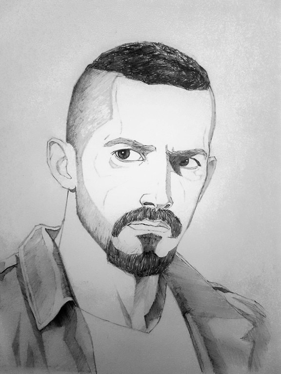 Нарисовать юрия бойко карандашом легко