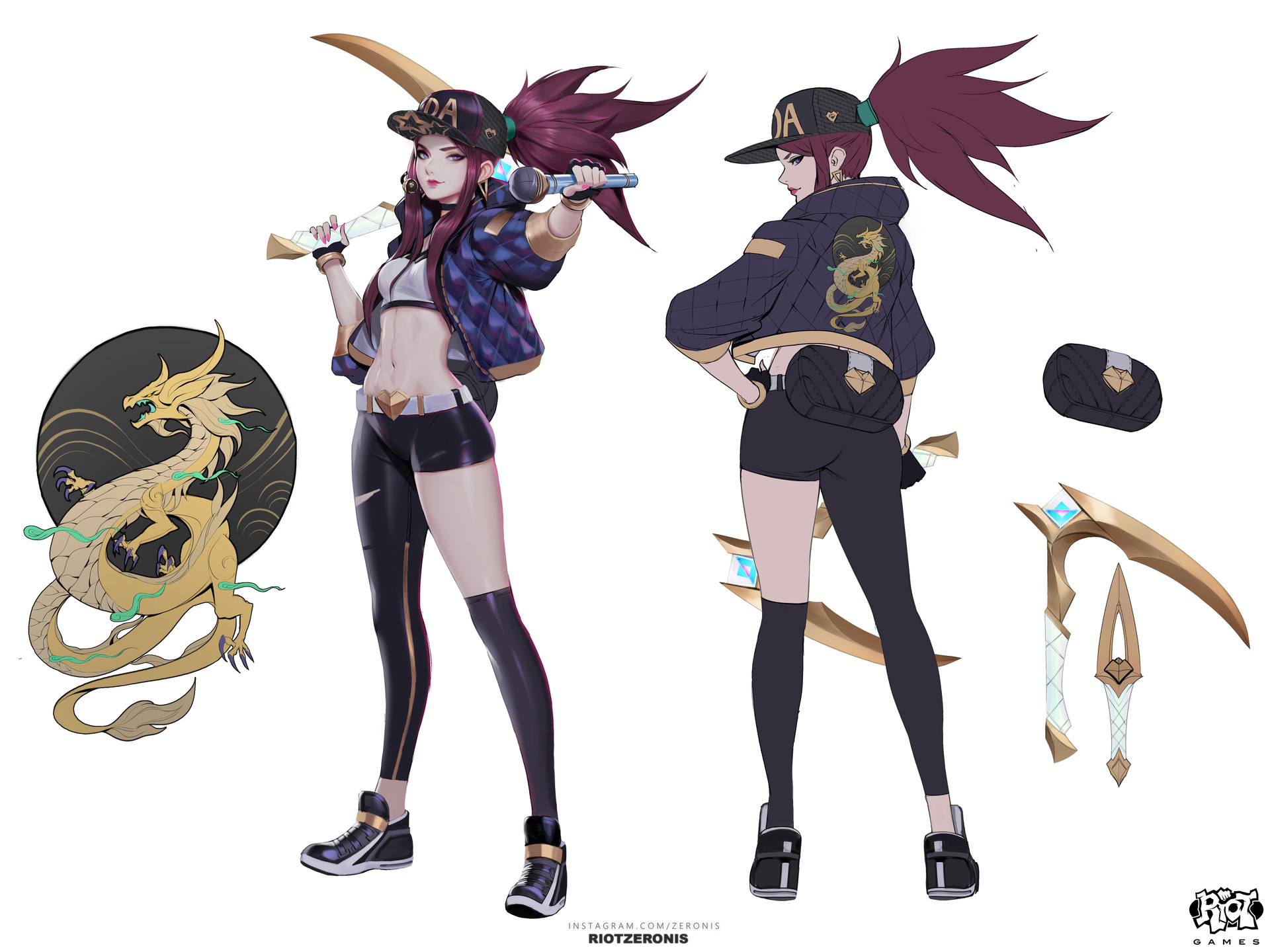 Artstation K Da Official Concept Art From League Of Legends Zeronis
