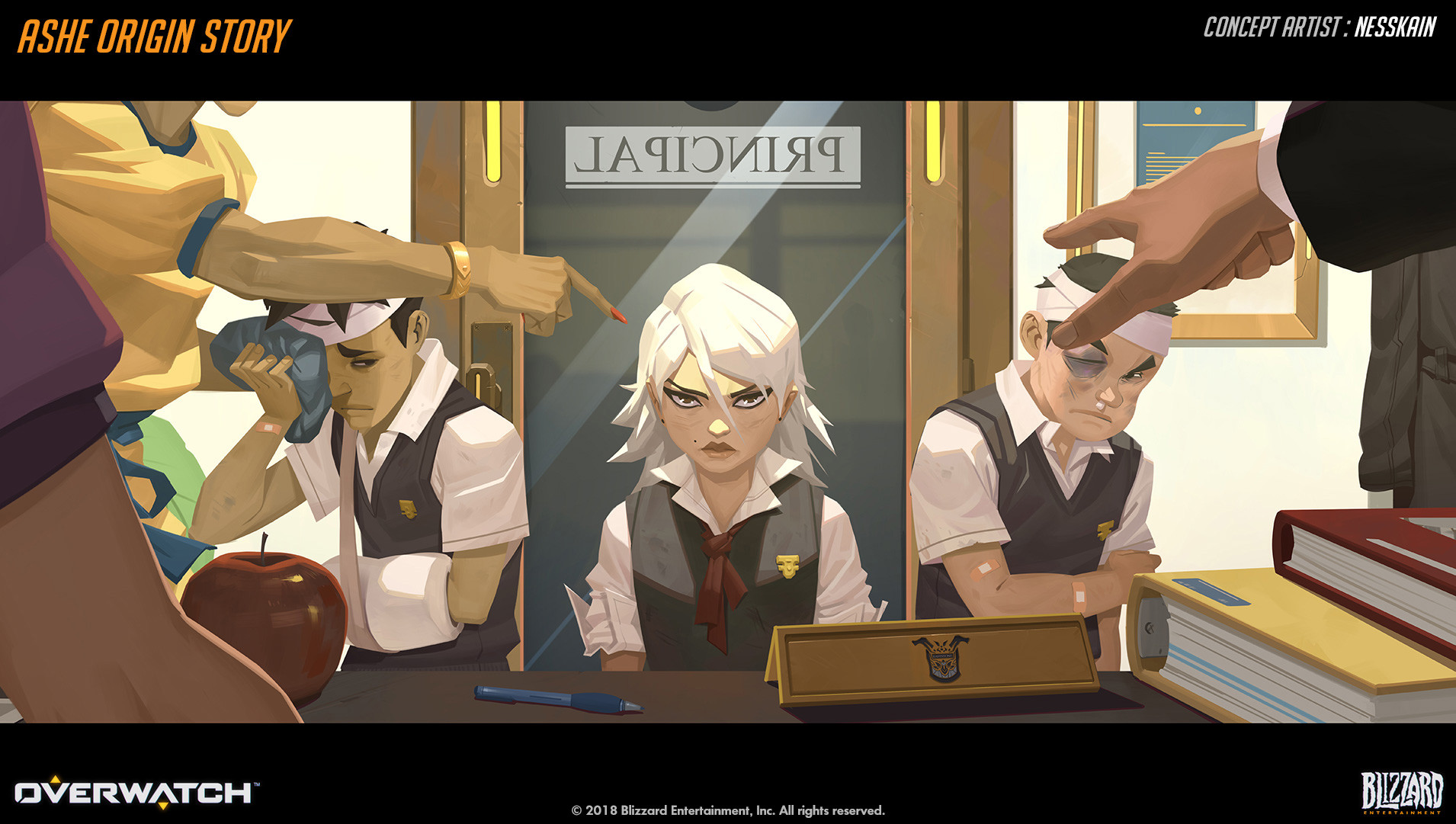 artstation ashe origin story
