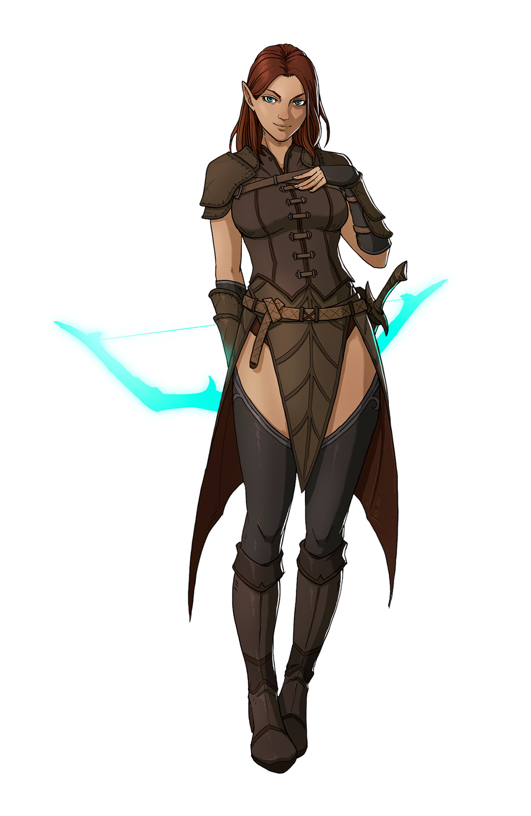 Sariel, Half-Elf Rogue Warlock