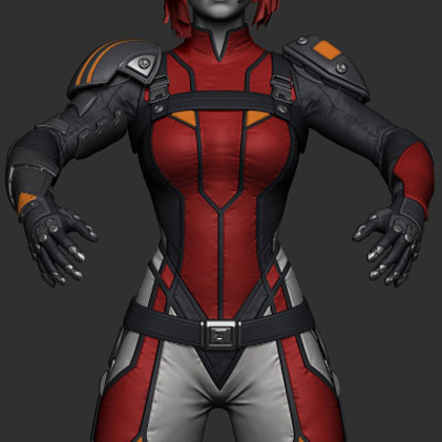Ruby NYX - QUAKE CHAMPION - make clothing