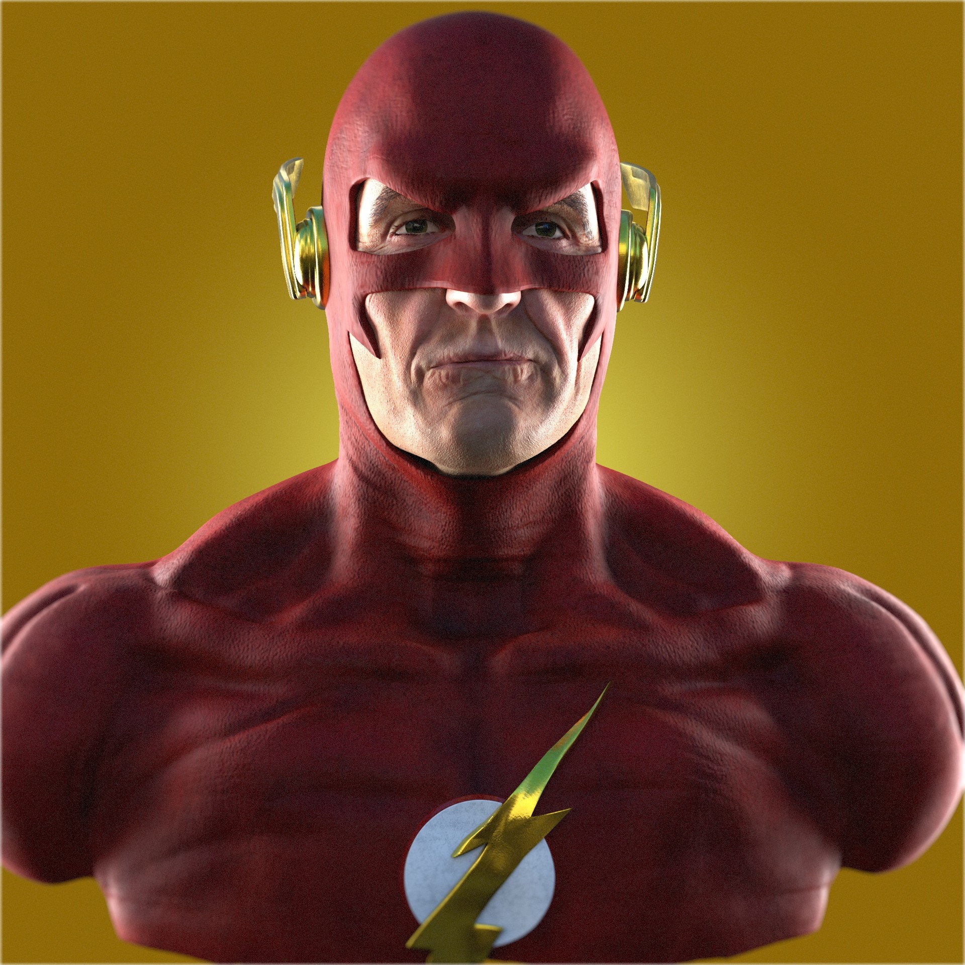 Artstation John Wesley Shipp Jr Elseworlds Flash Arnold Render Dwayne Artfollowsme Hanley