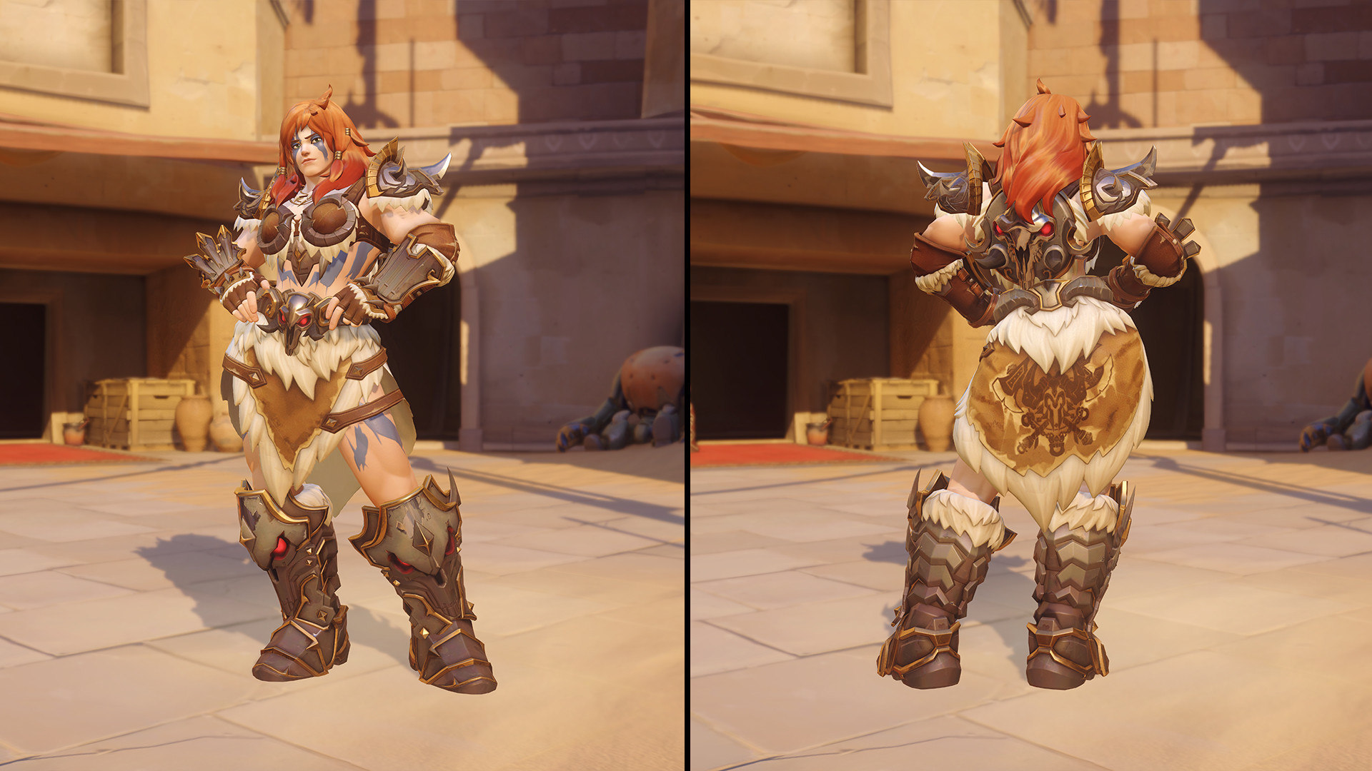 Piotr Szlaga OVERWATCH Zarya BARBARIAN Skin