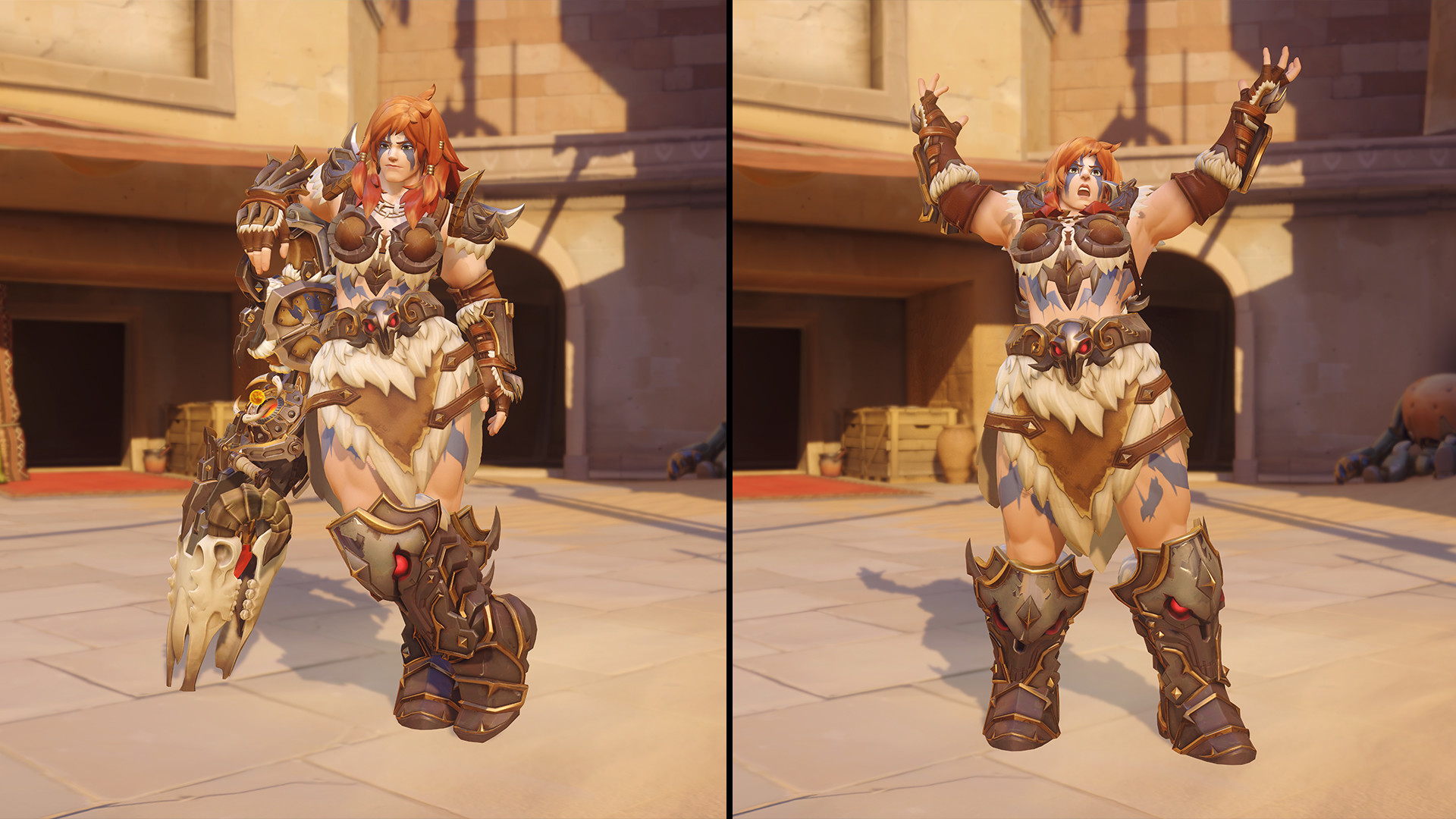 Piotr Szlaga OVERWATCH Zarya BARBARIAN Skin