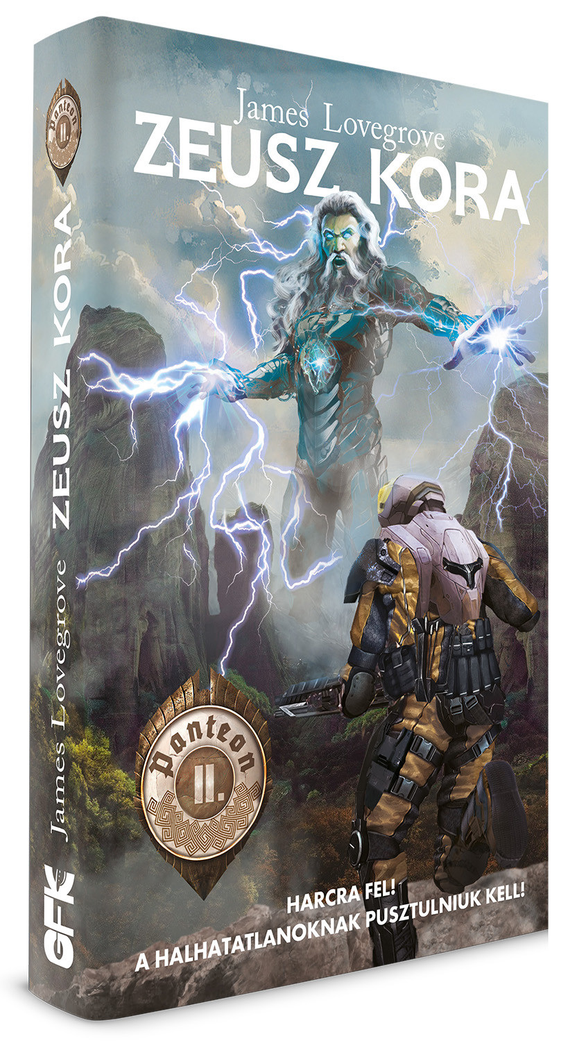 Artstation James Lovegrove Pantheon Series The Age Of Zeus Book Cover For Hungarian Edition Gabor Nagy Nagual