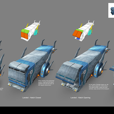 Jose arias earthcore transport hatch mechanics concept v01b ja
