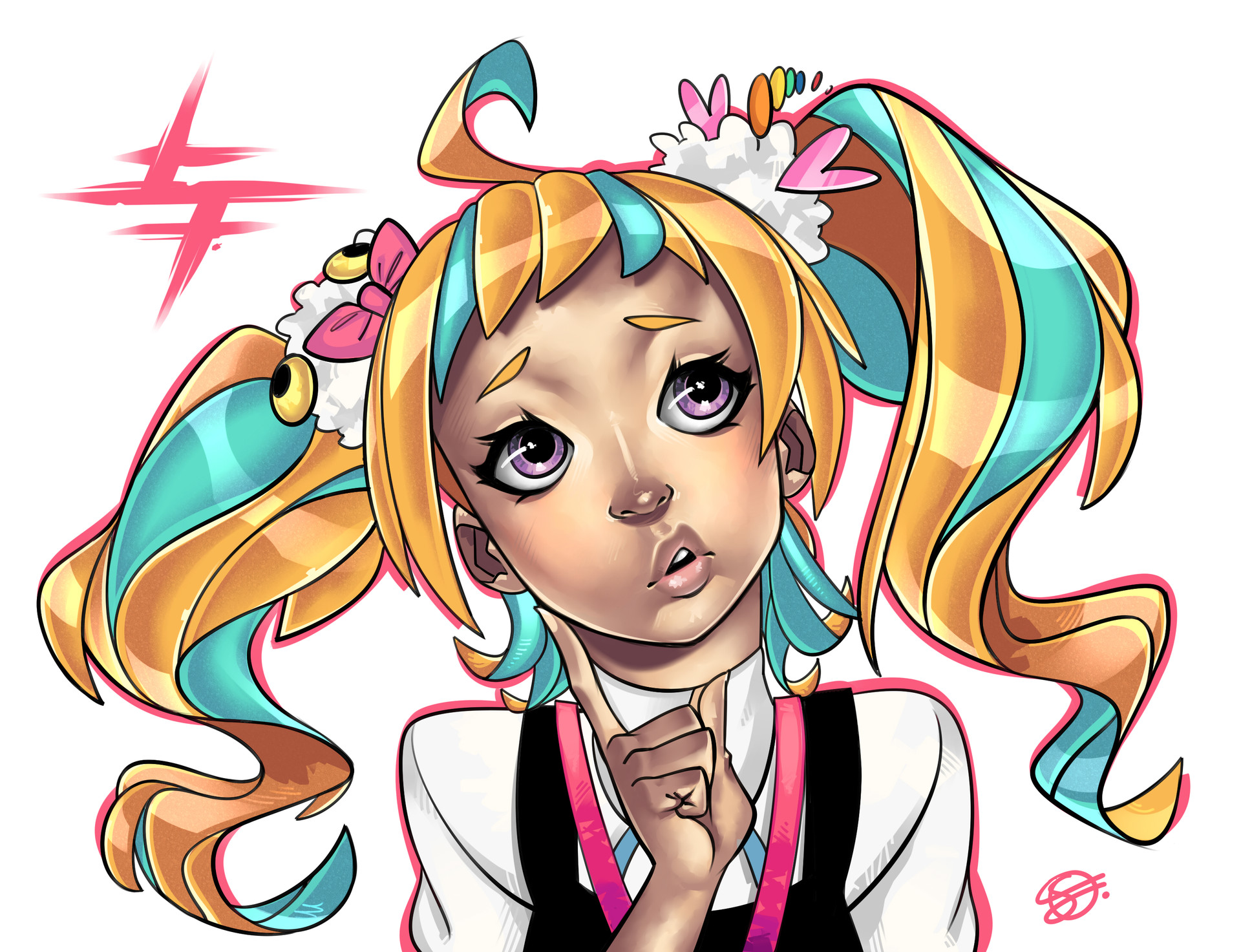 Get Wallpaper Artstation Nico Kiznaiver Stephen Larbi For Free