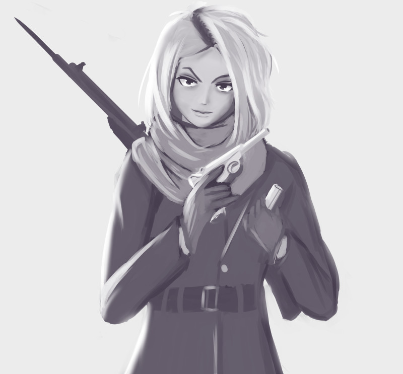Grayscale Sketch 2