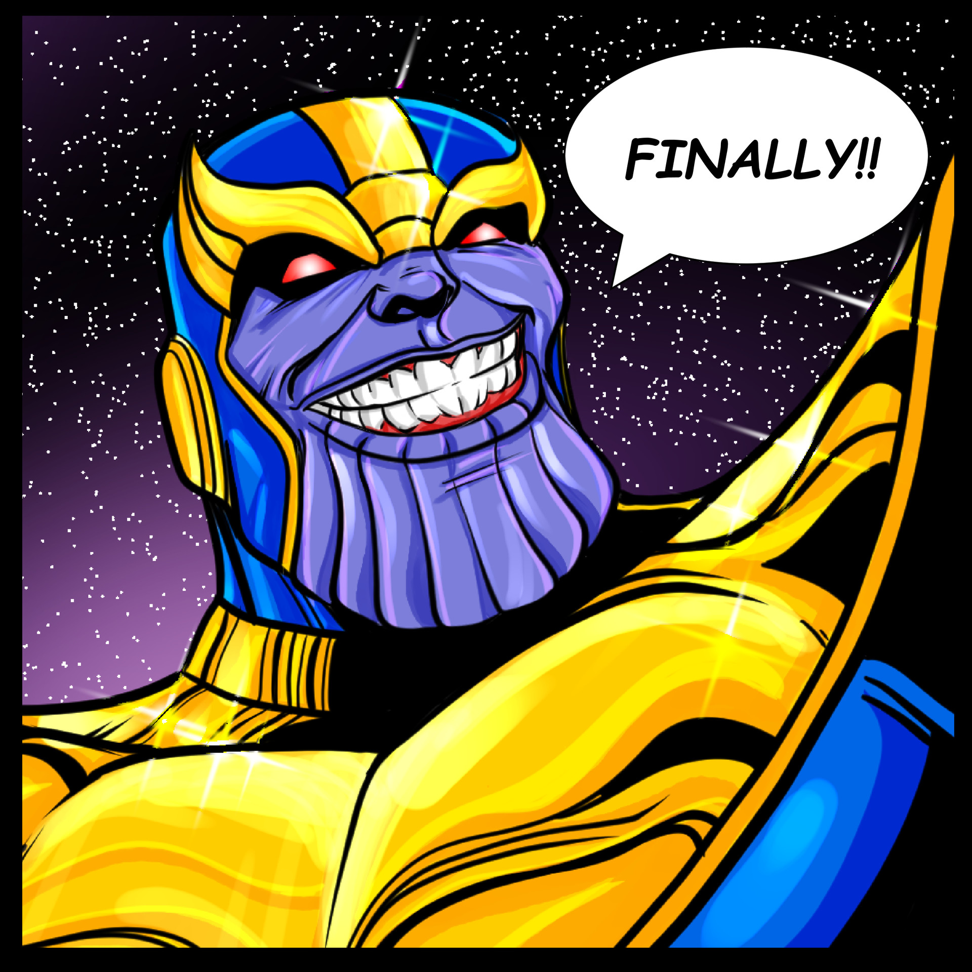 Brian Rogers Thanos Vs Buu Infinity War Alternate Ending As you can see, marvel originally planned on having the avengers try and hold the mad titan back as. thanos vs buu infinity war alternate