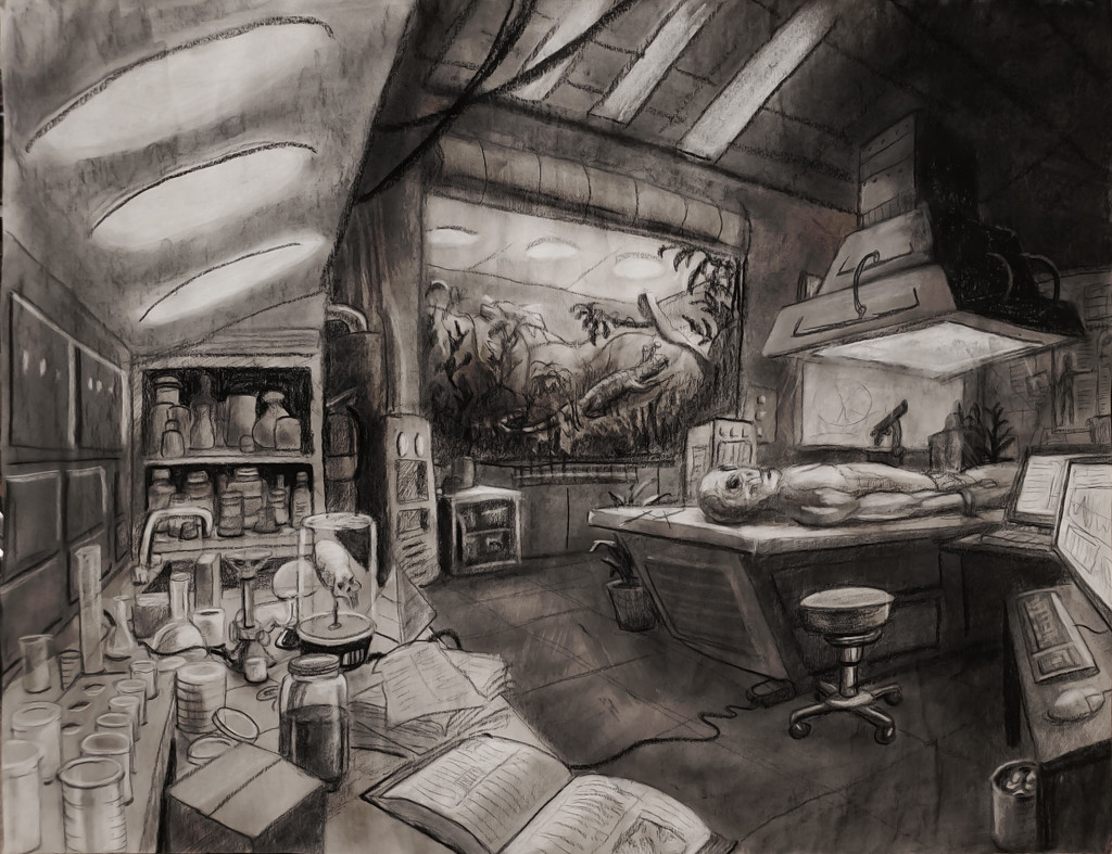 ArtStation Alien lab