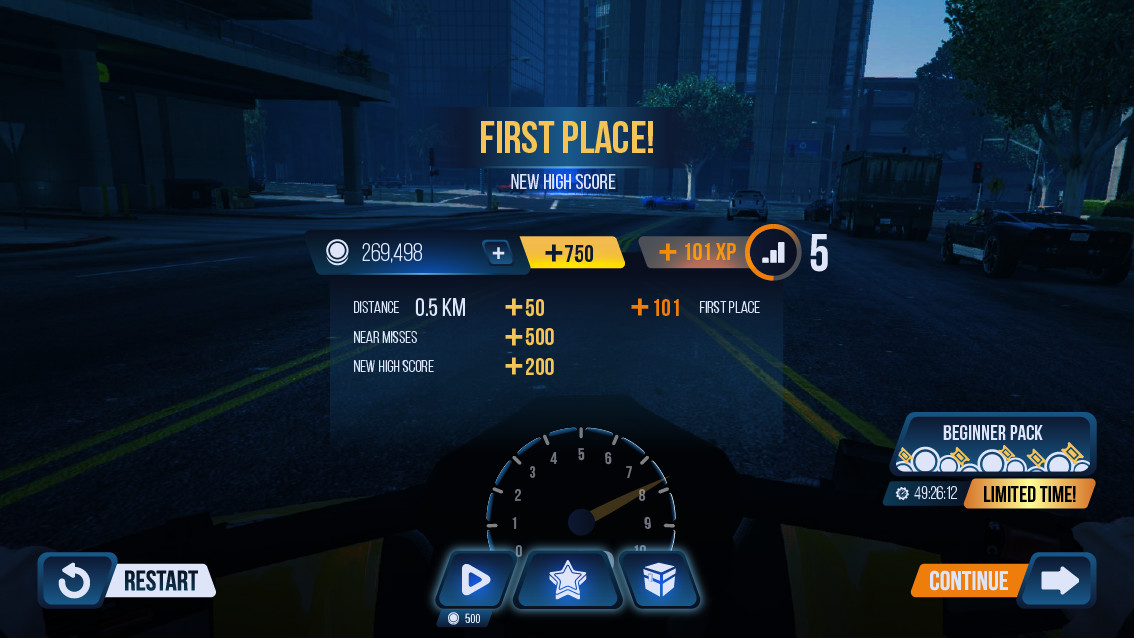 Burak Soydan Mobile Motorcycle Game Ui Design