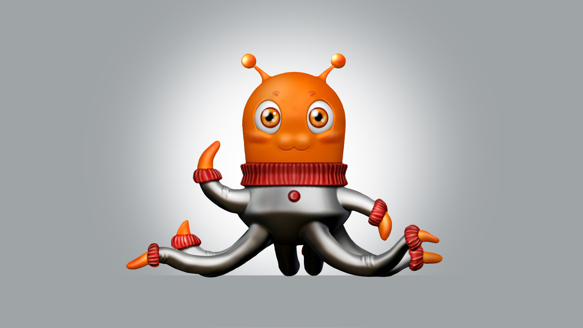Daniella Latysheva Character Alien Octopus