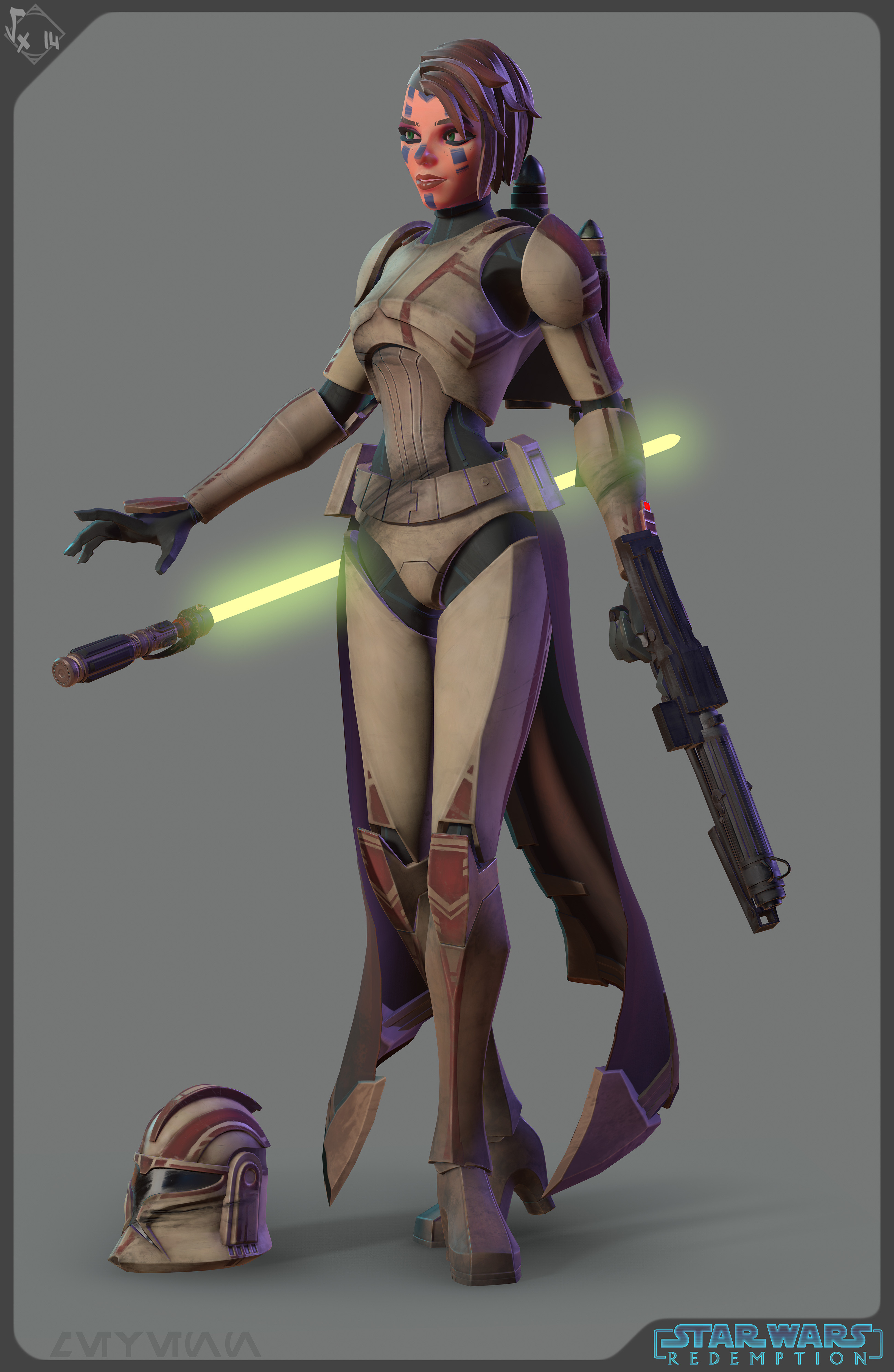 ArtStation - 100 Star Wars Female Jedi Character