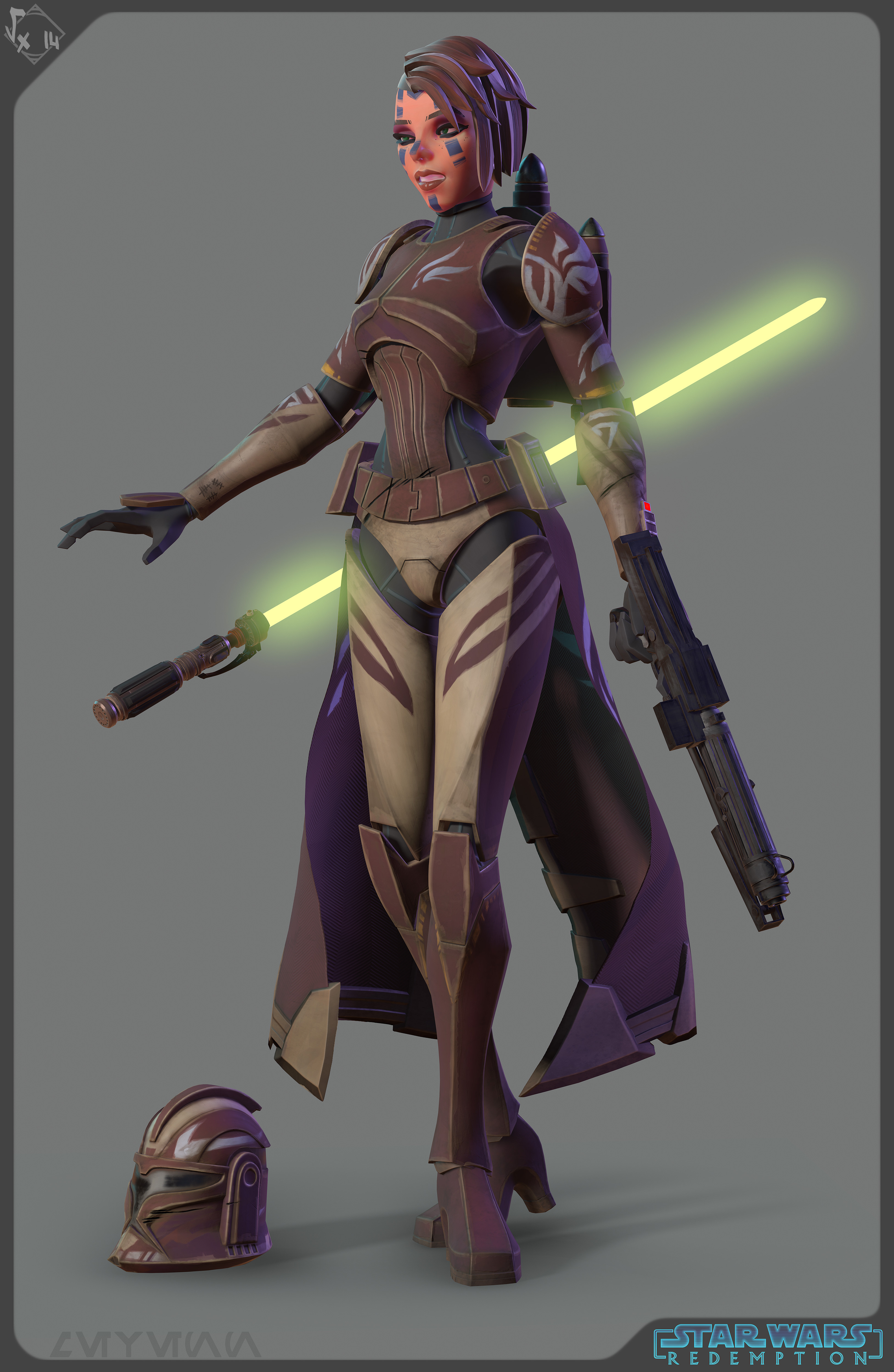 Phoenix Skin - Textured entirely on 3DCoat