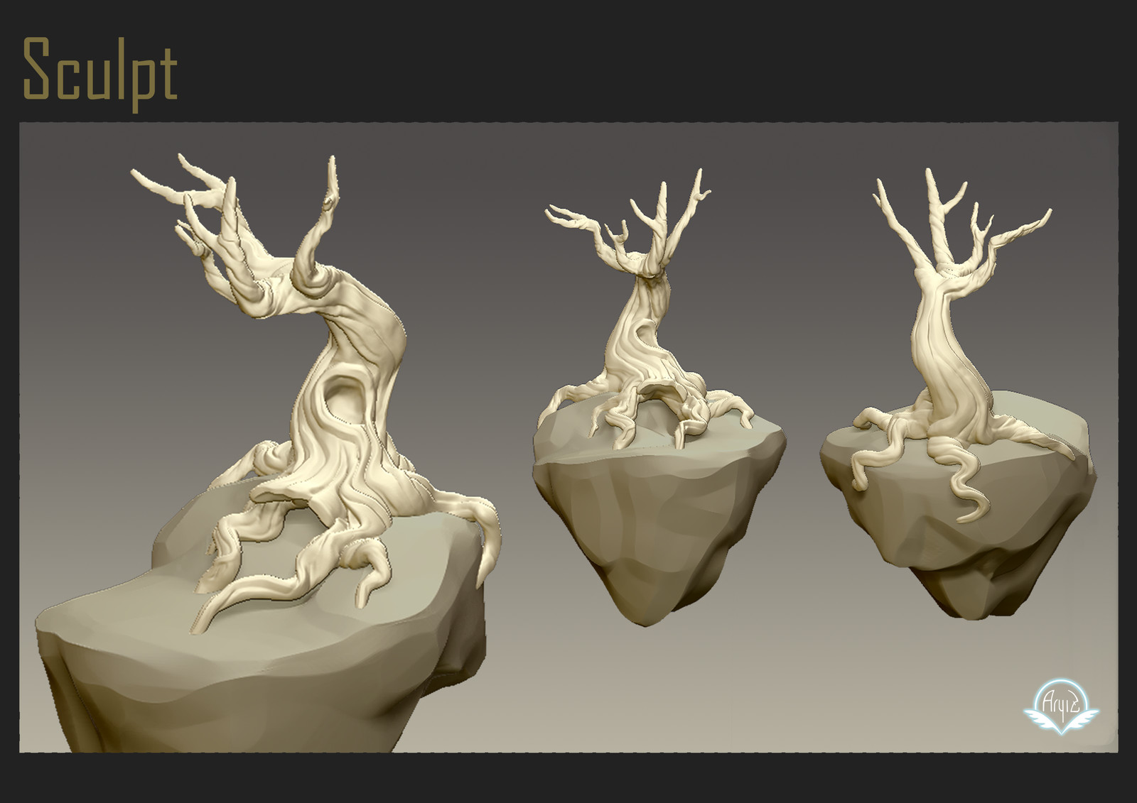 Presenting my Zbrush sculpt.