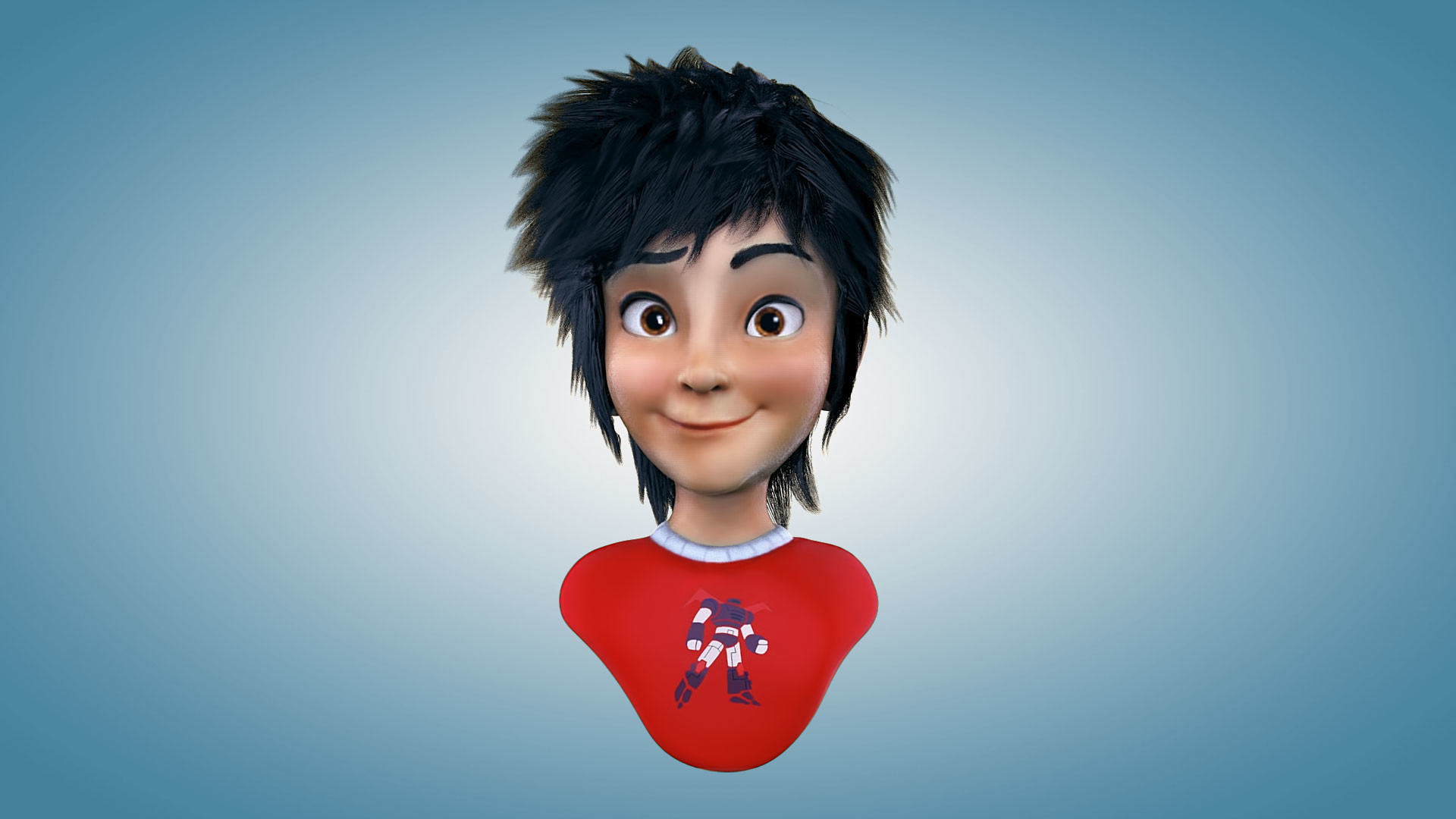 Artstation Hiro Hamada Big Hero 6 Fan Art Charchit Porwal