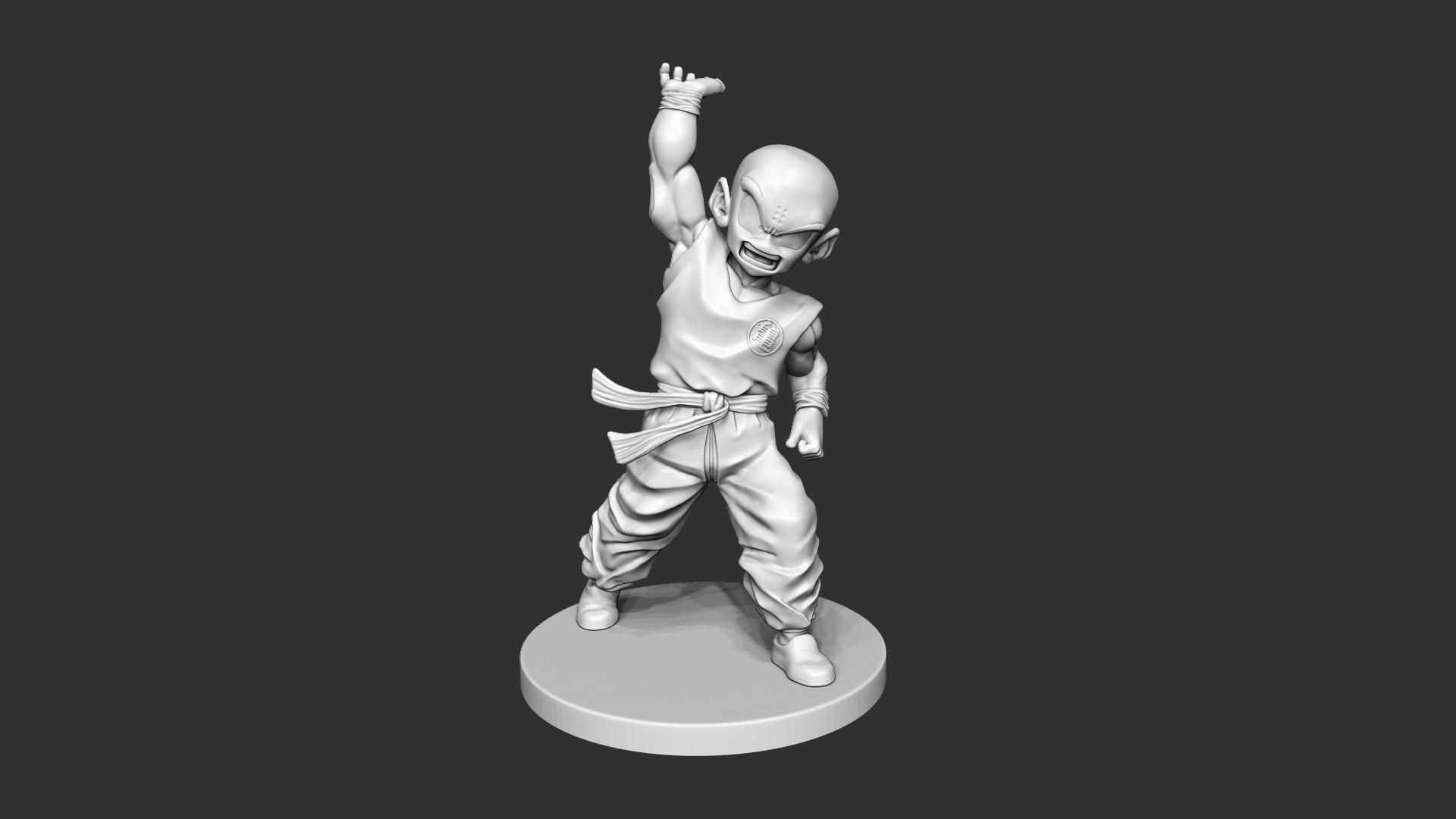 Artstation Dragon Ball Krilin Kienzan Pose ドラゴンボール クリリン Cesar Serrador Cuevas Artstation Dragon Ball Krilin Kienzan Pose ドラゴンボール クリリン Cesar Serrador Cuevas