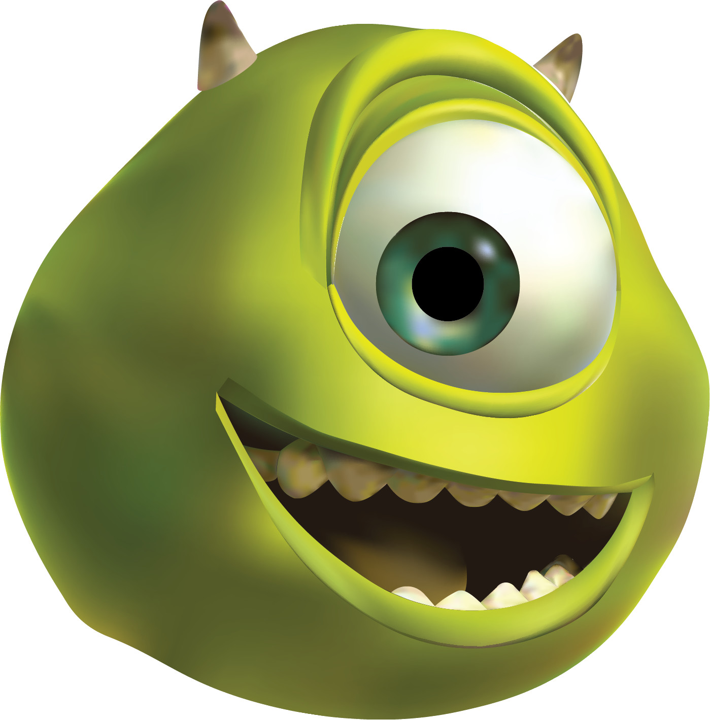 ArtStation Realistic Vectorization of Mike Wazowski