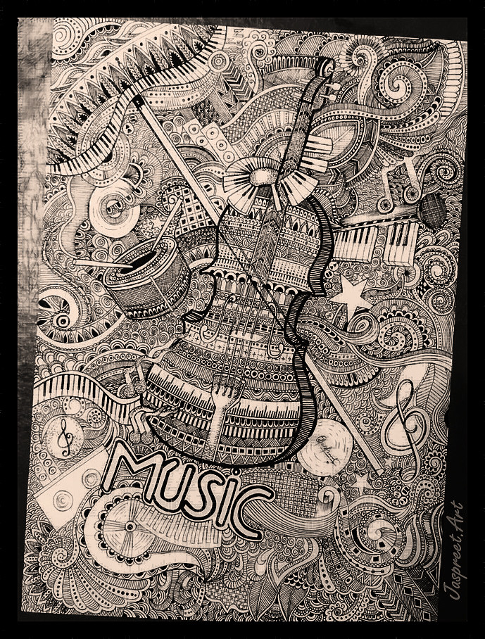 ArtStation - Music inspires