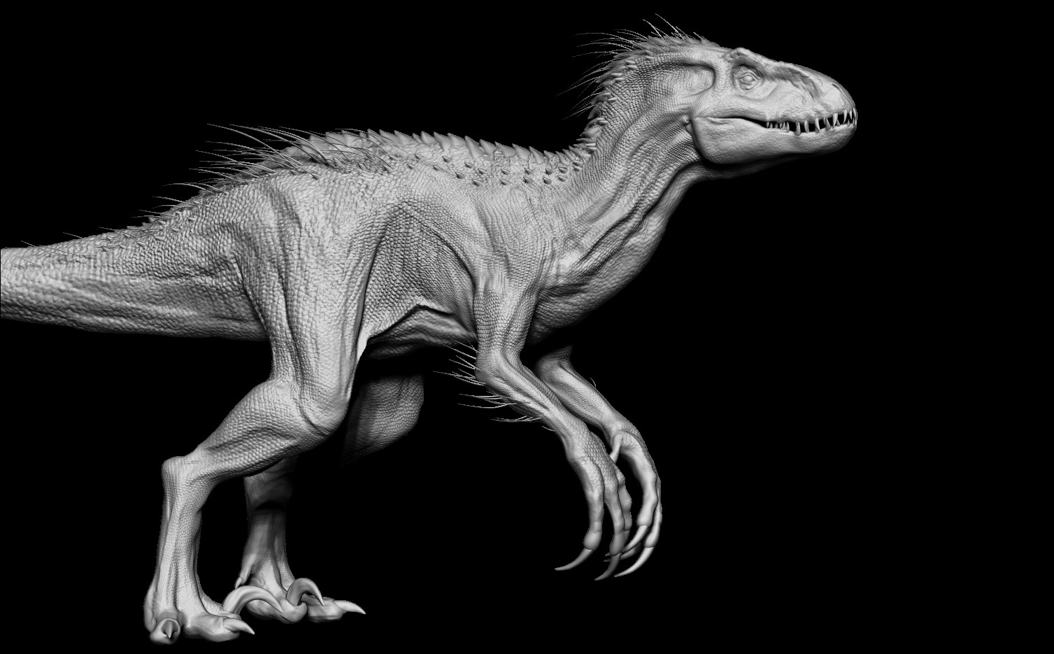 Indoraptor Concept art.