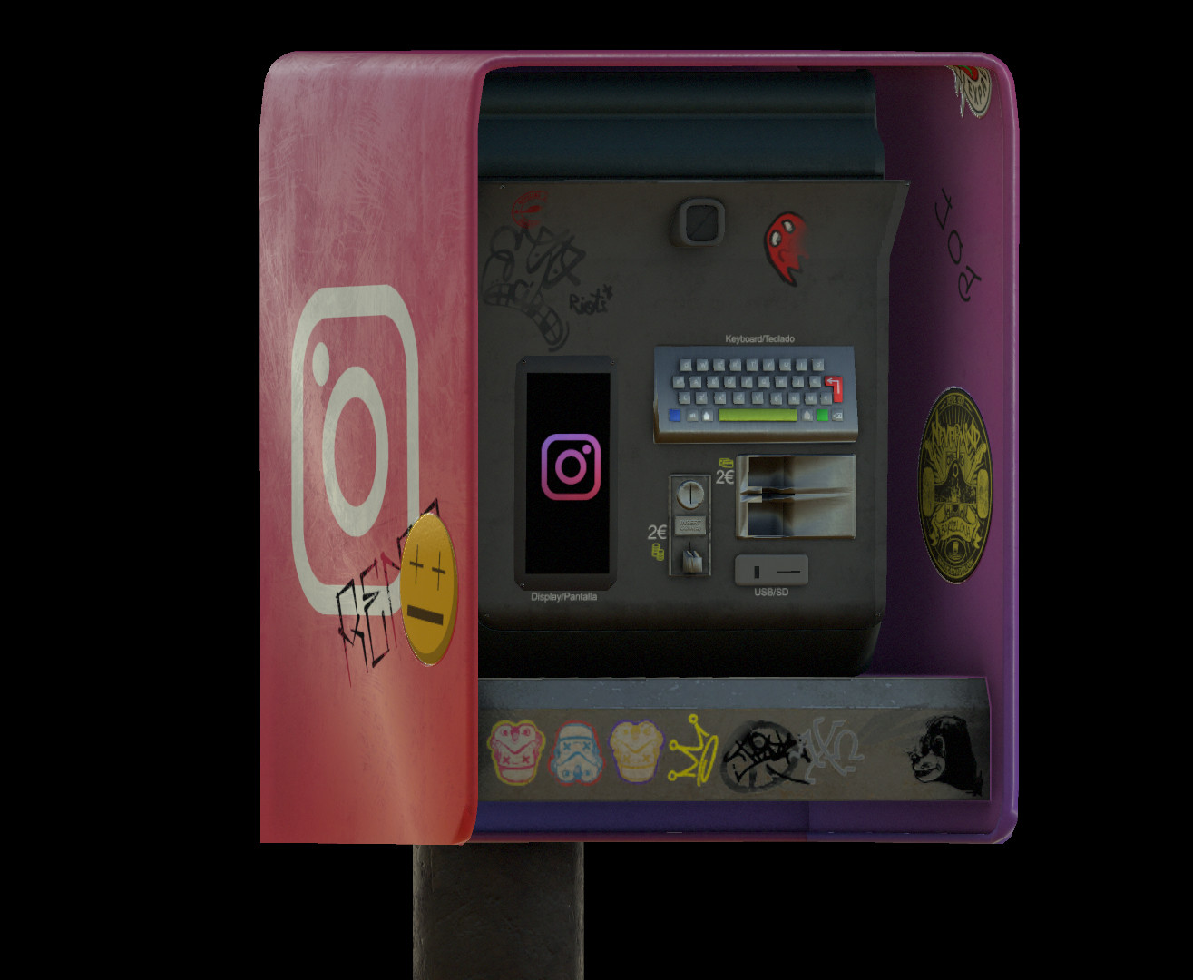 ArtStation - Instagram booth
