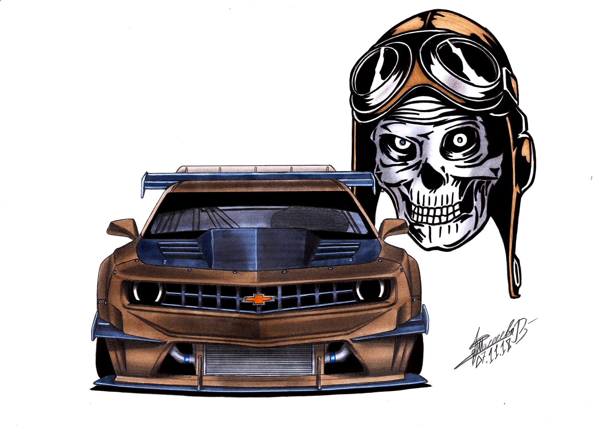 ArtStation - Chevrolet Camaro GT